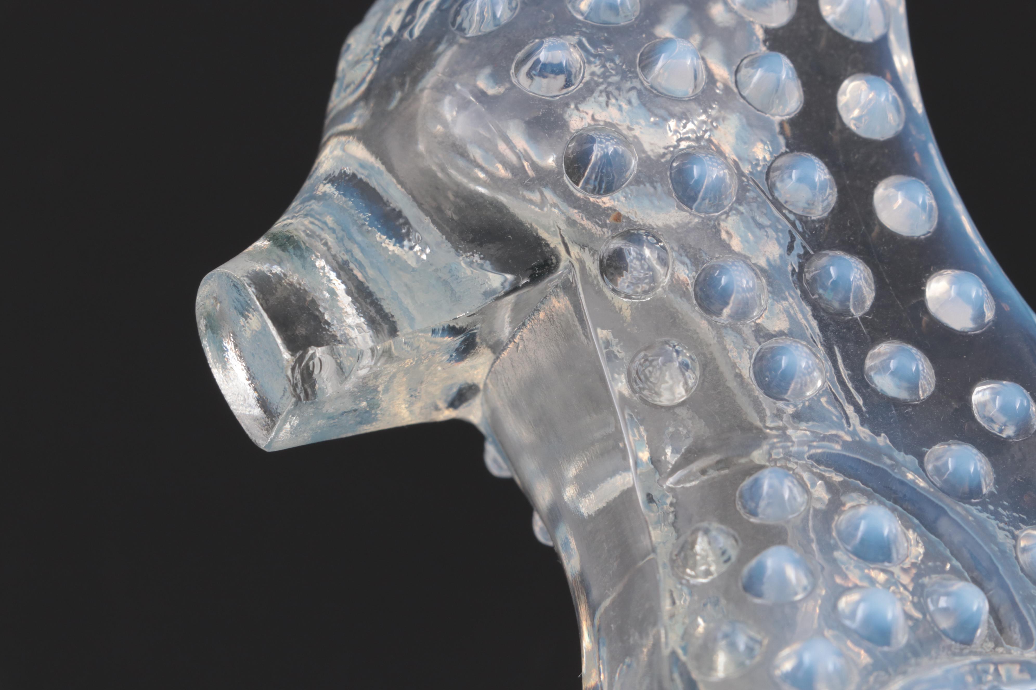 Fenton "Water Lily" Clear Satin Glass Bud Vase with Other Hobnail Glass