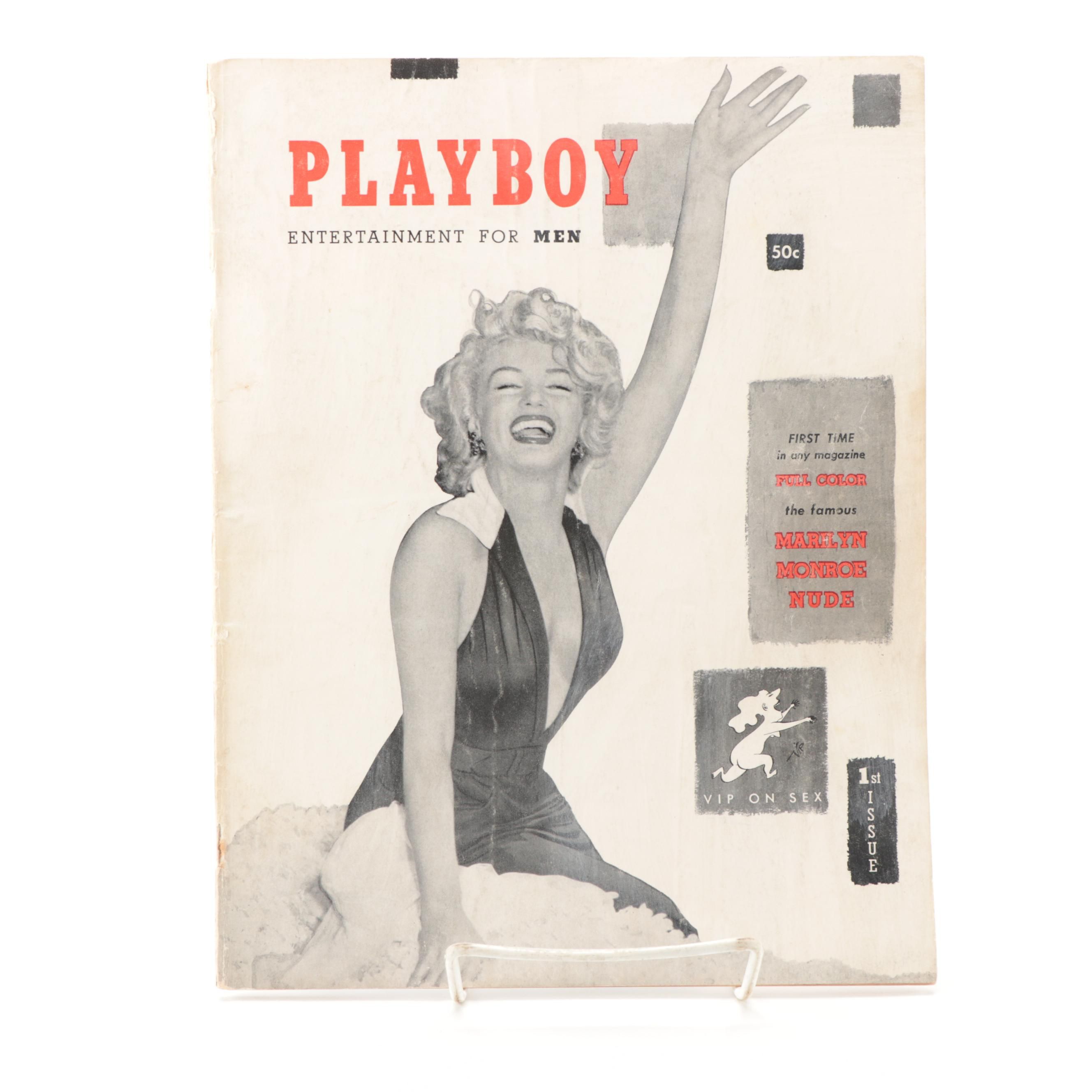 "Playboy" First Issue Featuring Marilyn Monroe, 1953