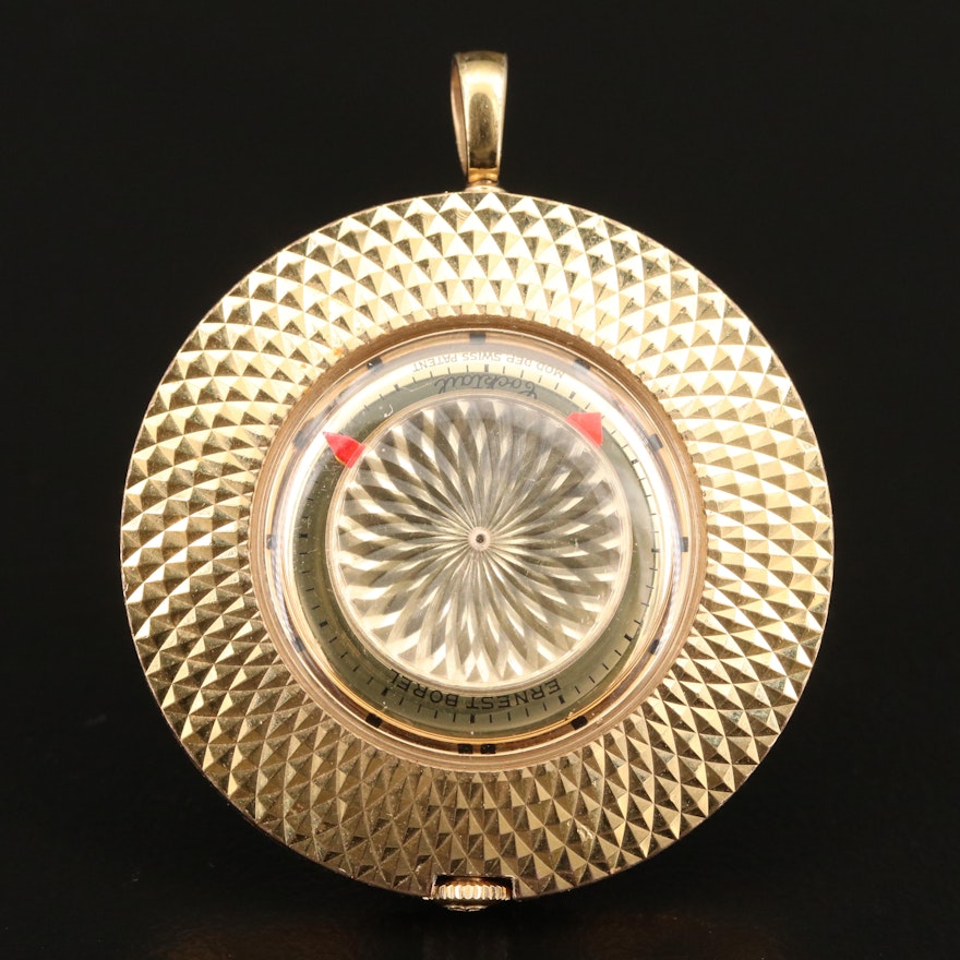 Ernest Borel Cocktail Pendant Watch