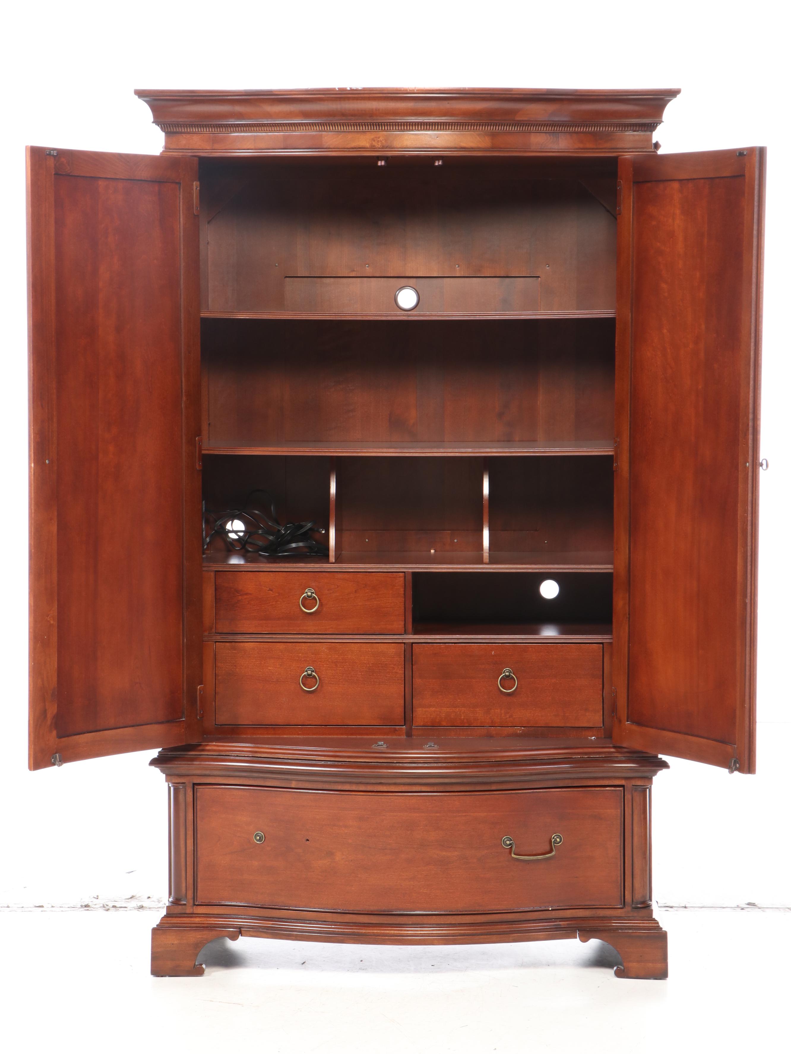 Universal Furniture "Better Homes & Gardens" Serpentine Media Wardrobe