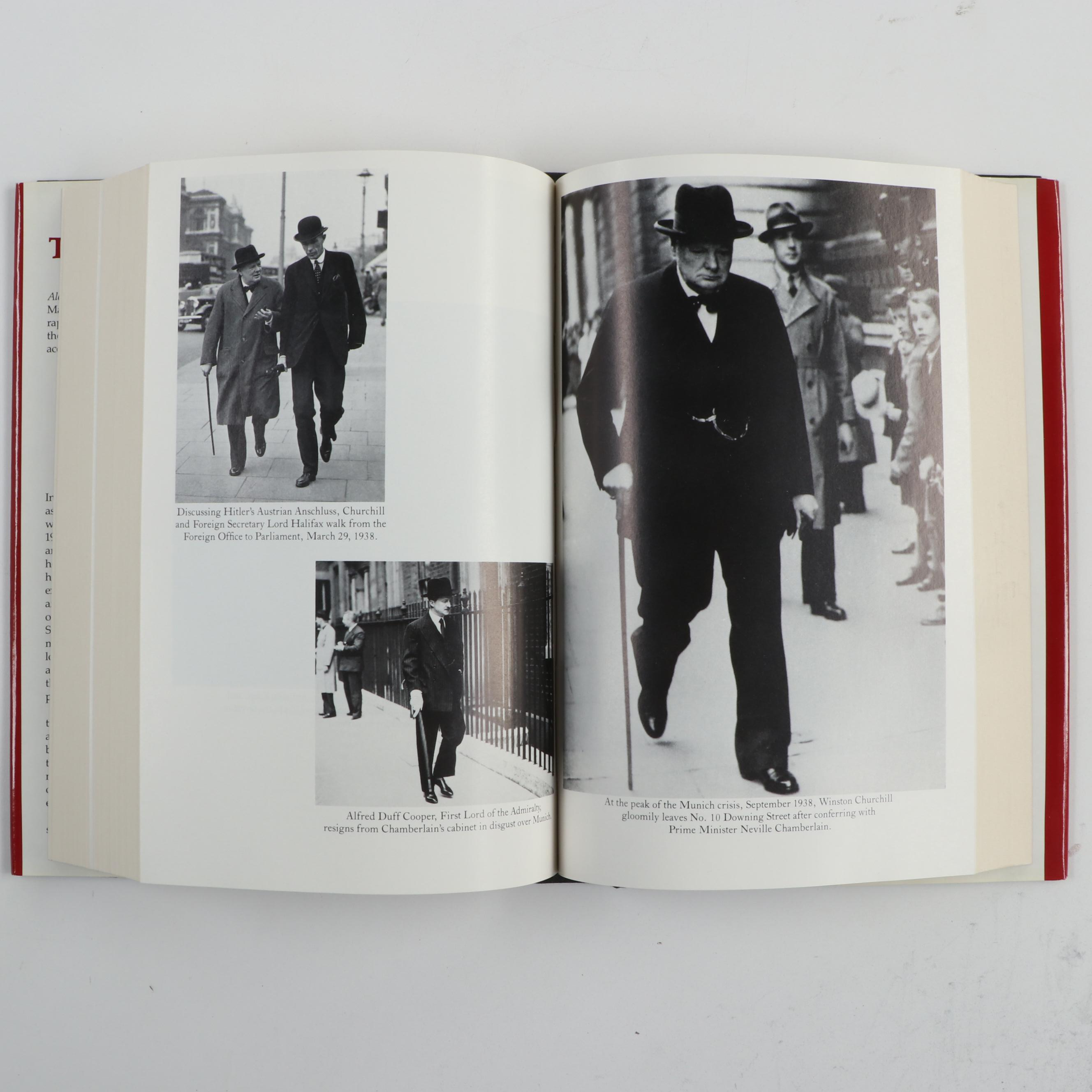 First Edition "Visions of Glory" and More "The Last Lion" Churchill Biographies