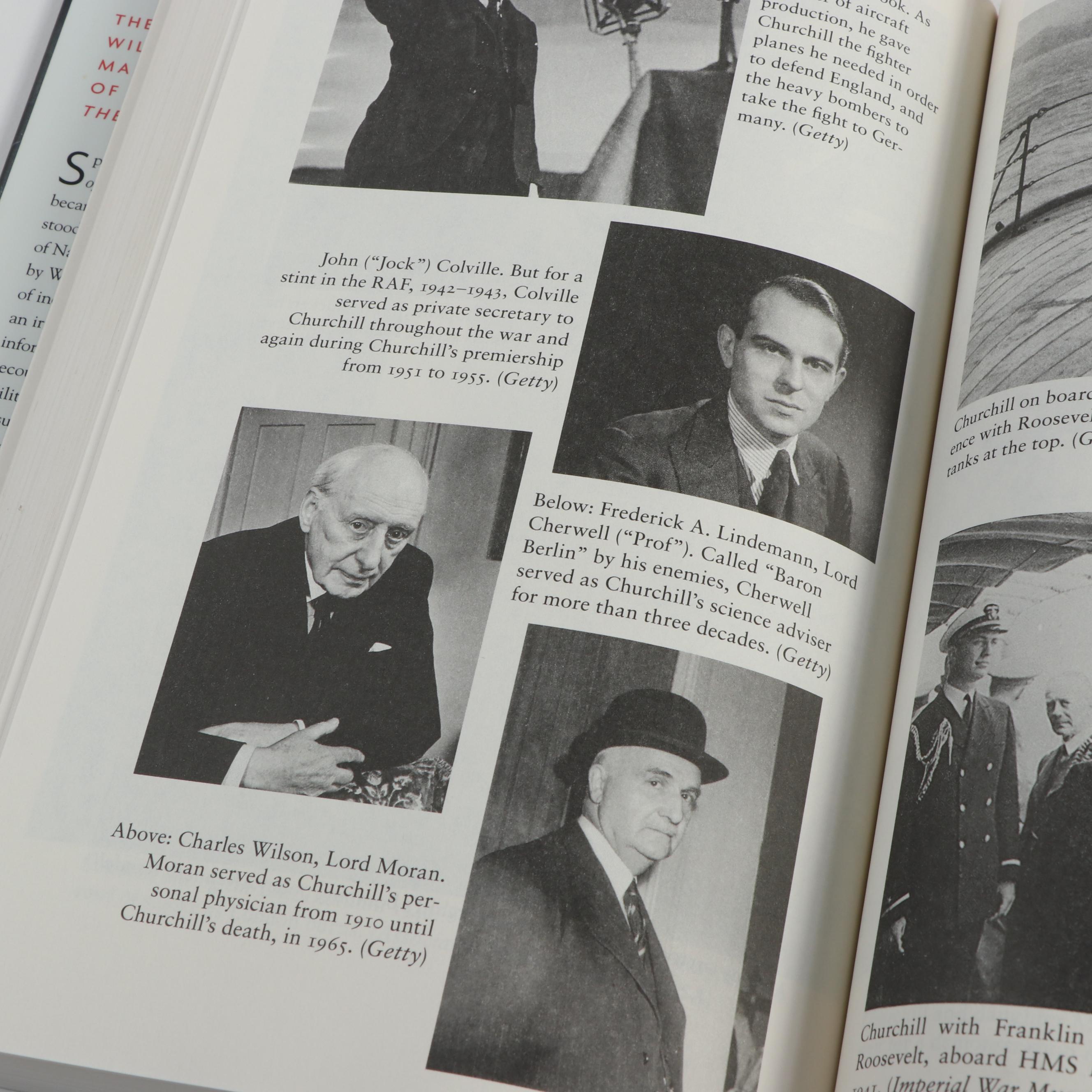 First Edition "Visions of Glory" and More "The Last Lion" Churchill Biographies