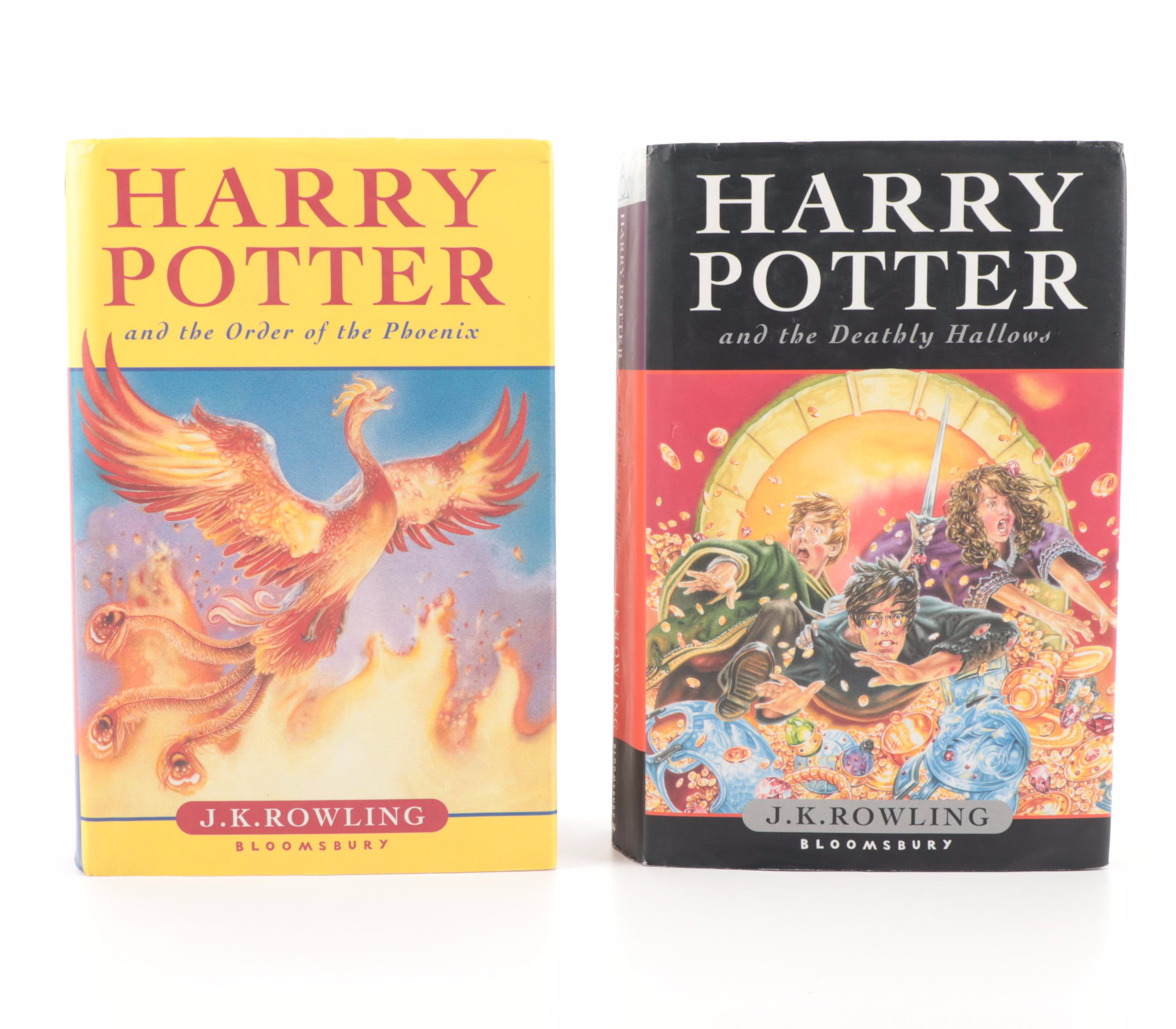 First UK Edition "Harry Potter" Books with Canadian Editions and More