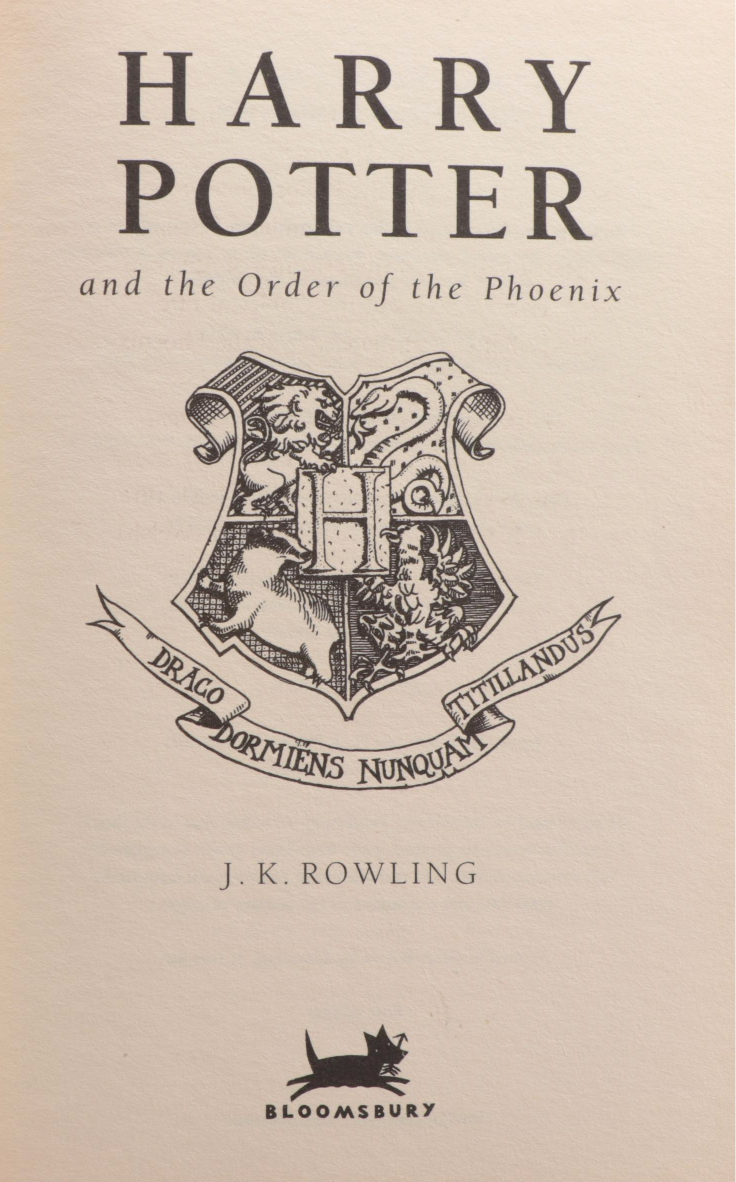 First UK Edition "Harry Potter" Books with Canadian Editions and More