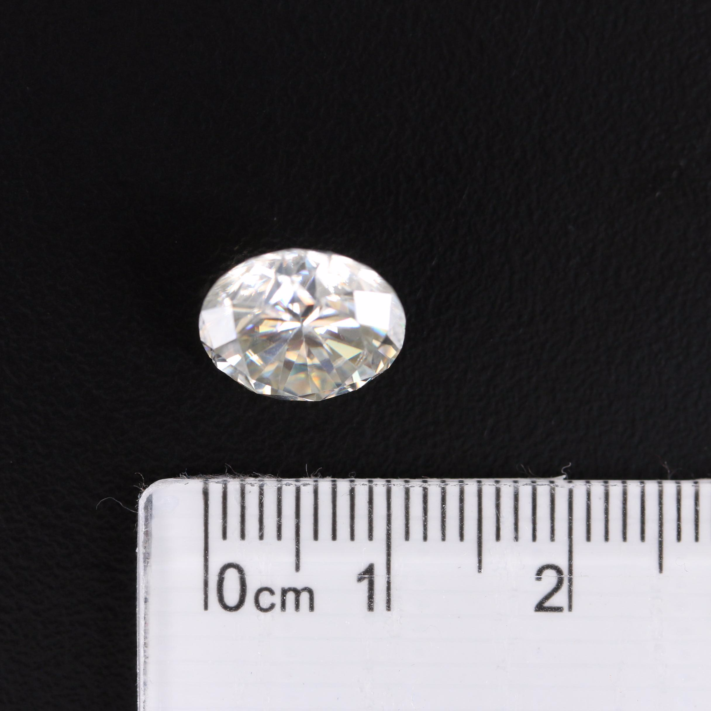 Loose Laboratory Grown 4.63 CT Moissanite