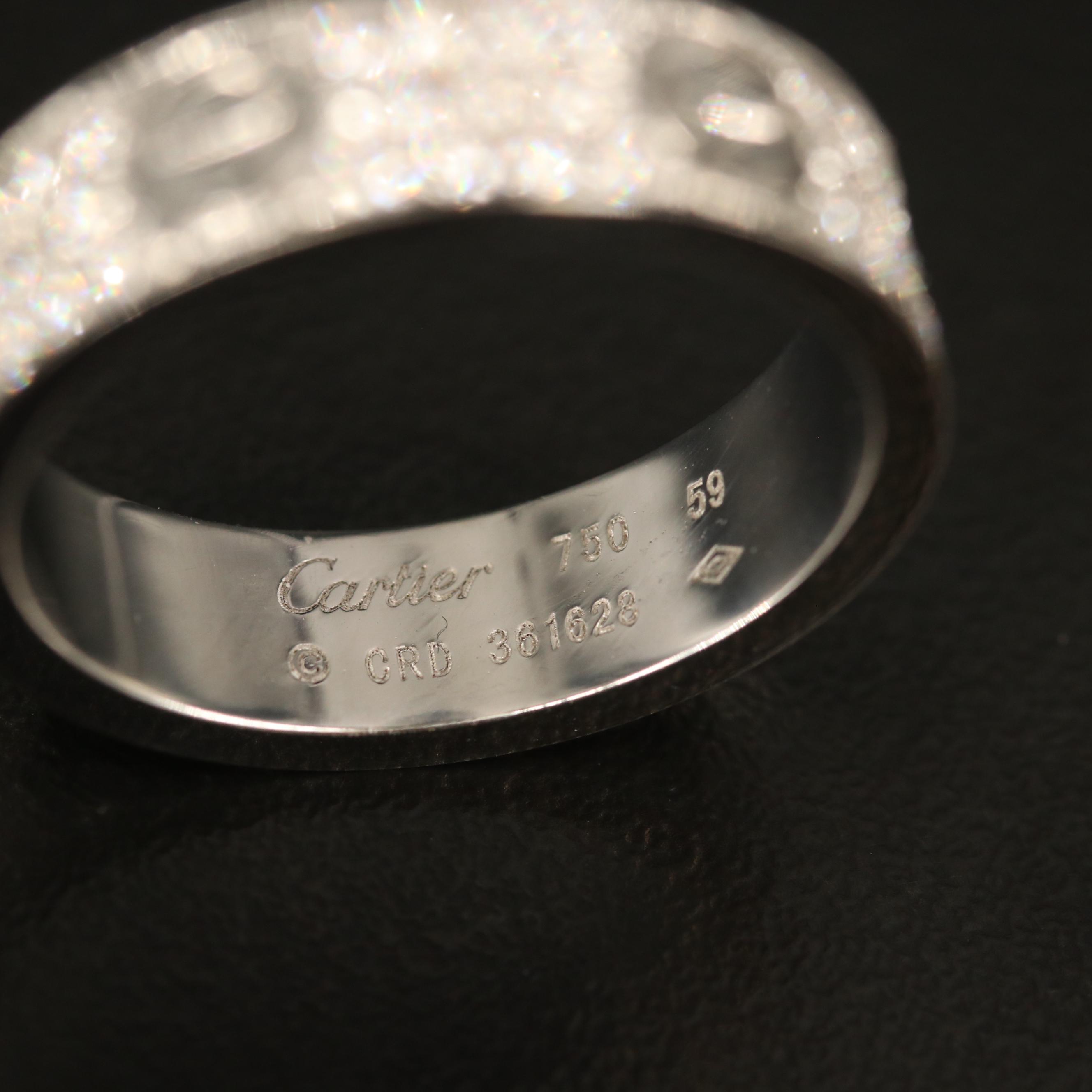 Cartier "Love" 18K 1.00 CTW Diamond Eternity Band