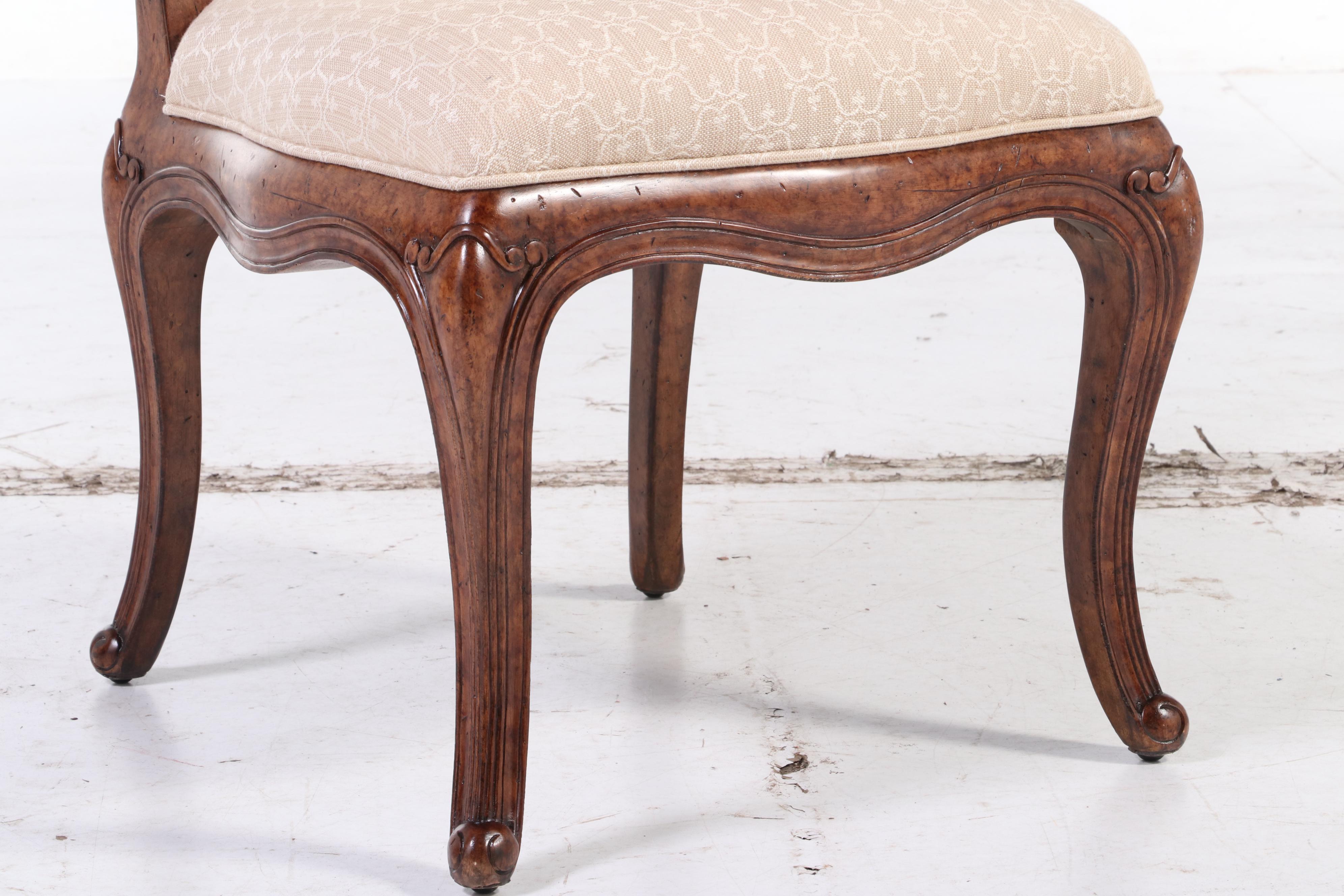 Stanley Furniture "Arrondissement" Kidney Shaped Desk and "Volute" Chair