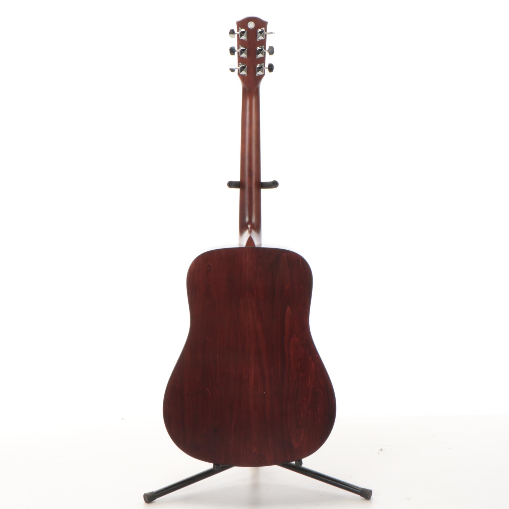 Acoustic Guitar Autographed by Members of Creed, Diamond Rio, The Dixie Chicks