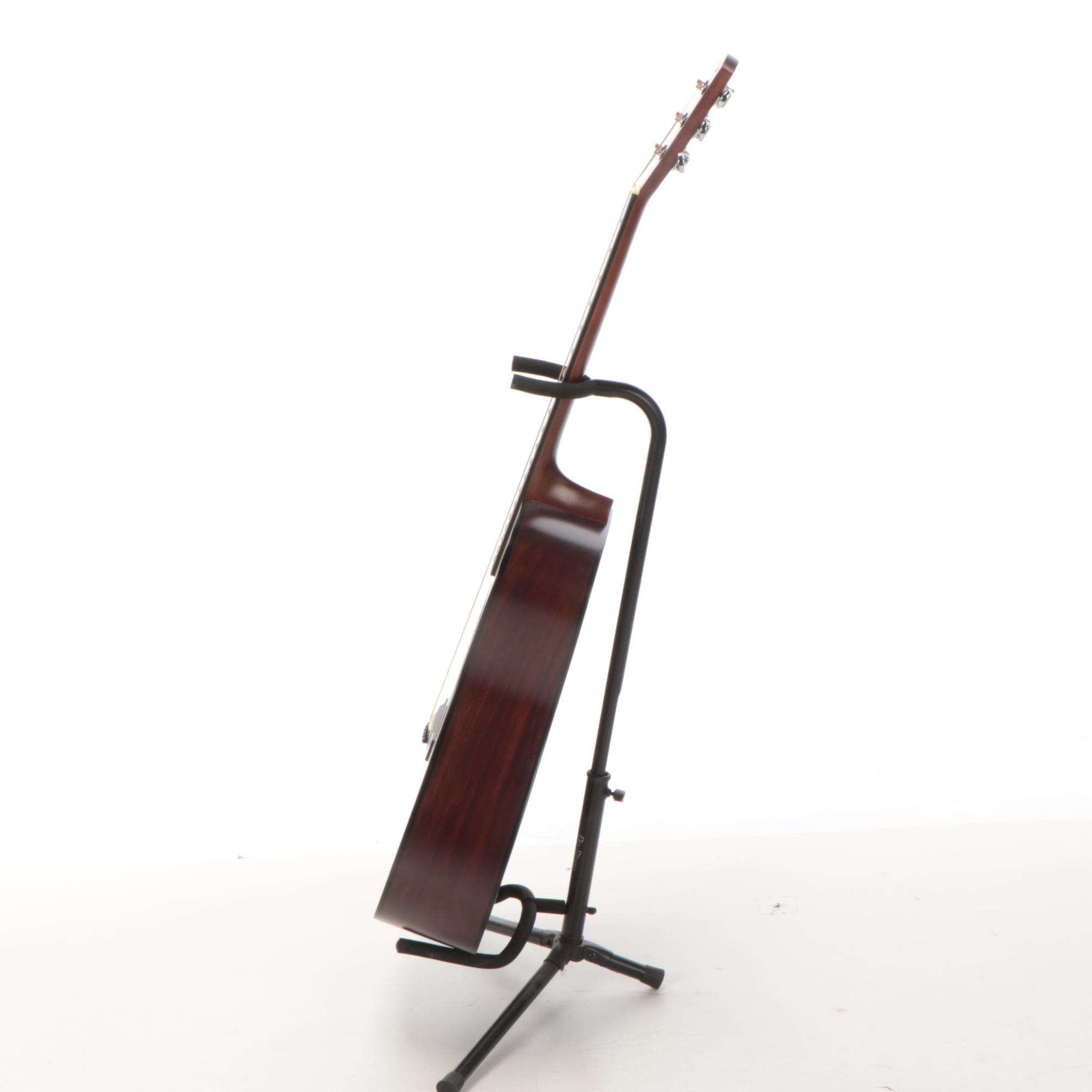 Acoustic Guitar Autographed by Members of Creed, Diamond Rio, The Dixie Chicks