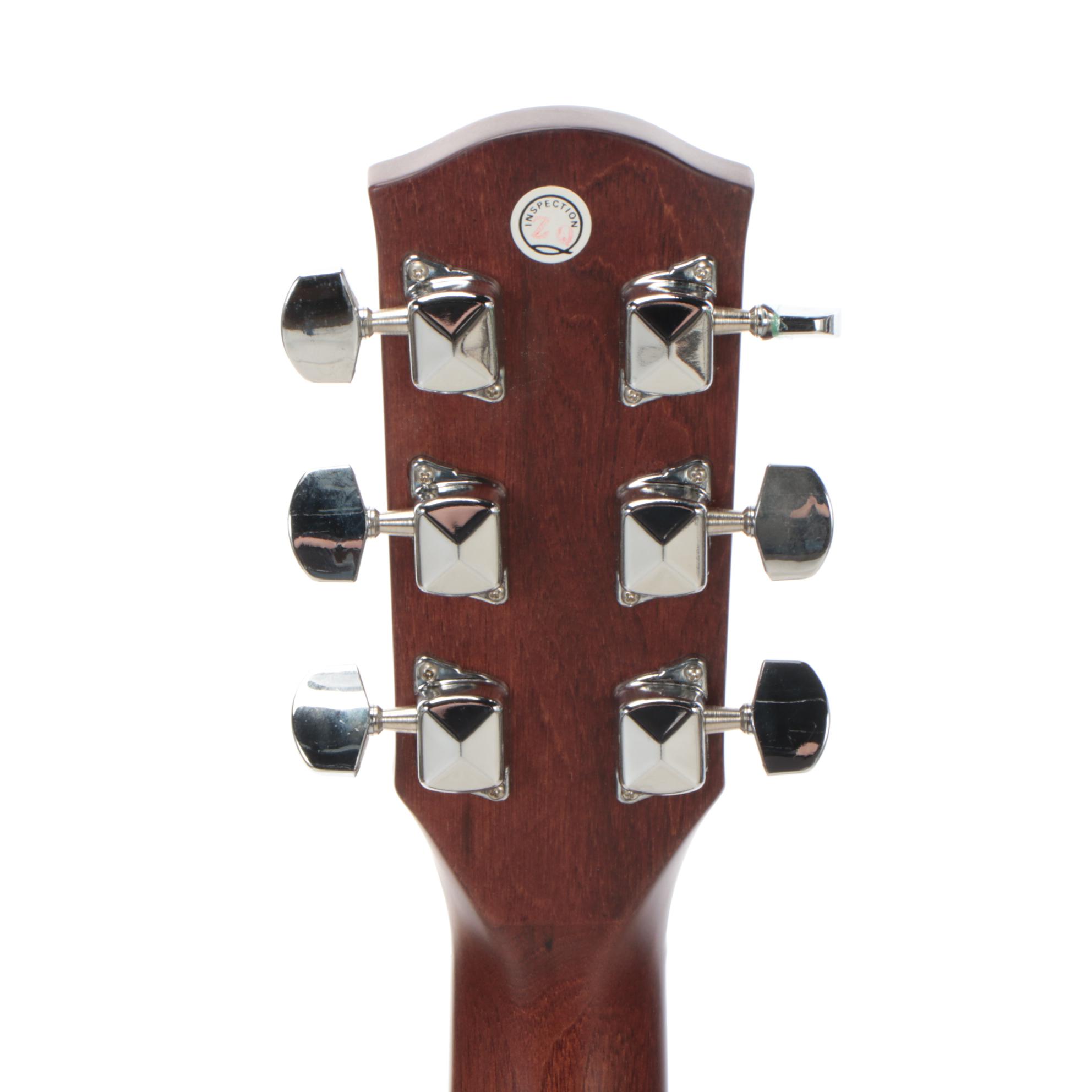 Acoustic Guitar Autographed by Members of Creed, Diamond Rio, The Dixie Chicks