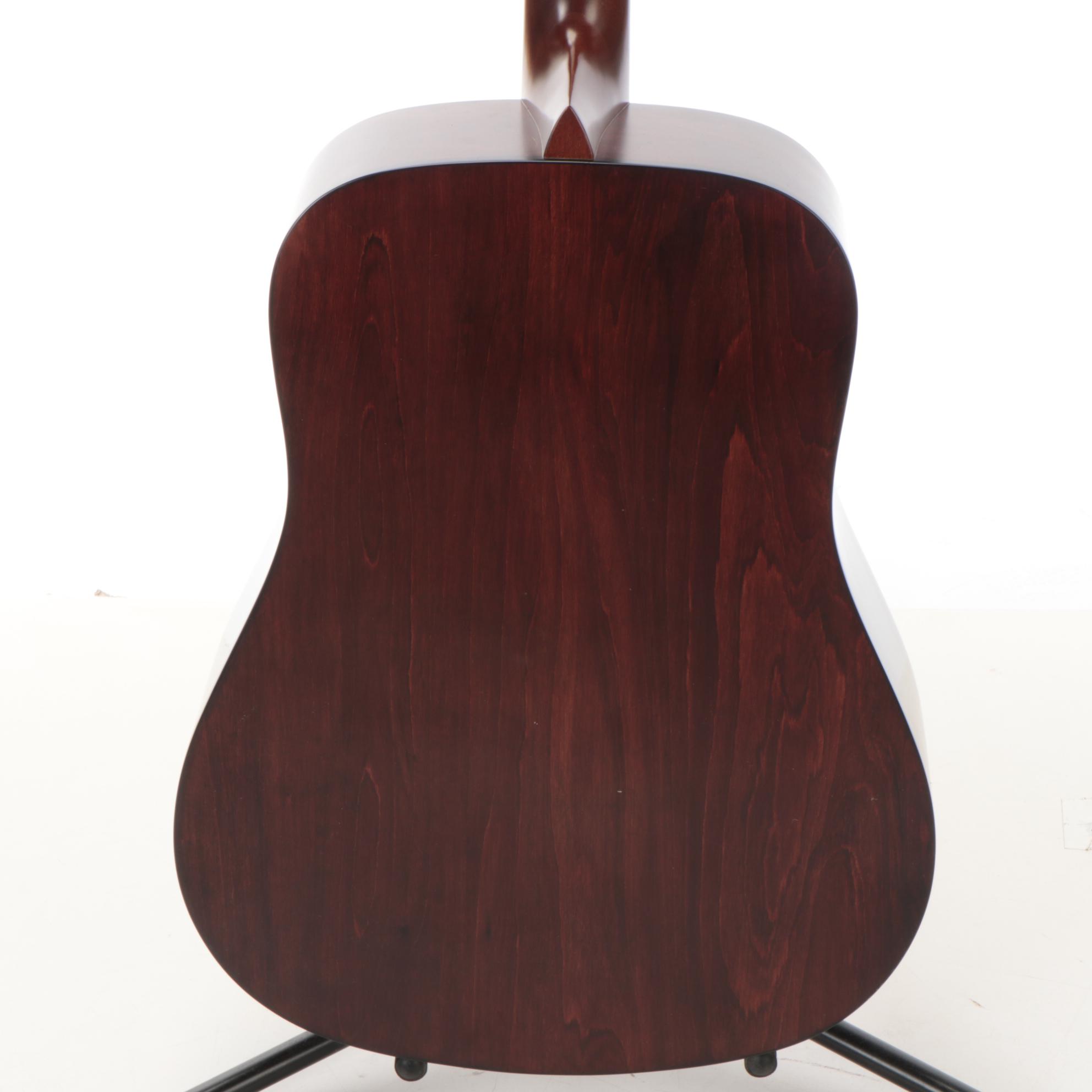 Acoustic Guitar Autographed by Members of Creed, Diamond Rio, The Dixie Chicks