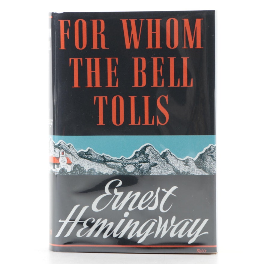First Edition, First Printing "For Whom the Bell Tolls" by Ernest Hemingway