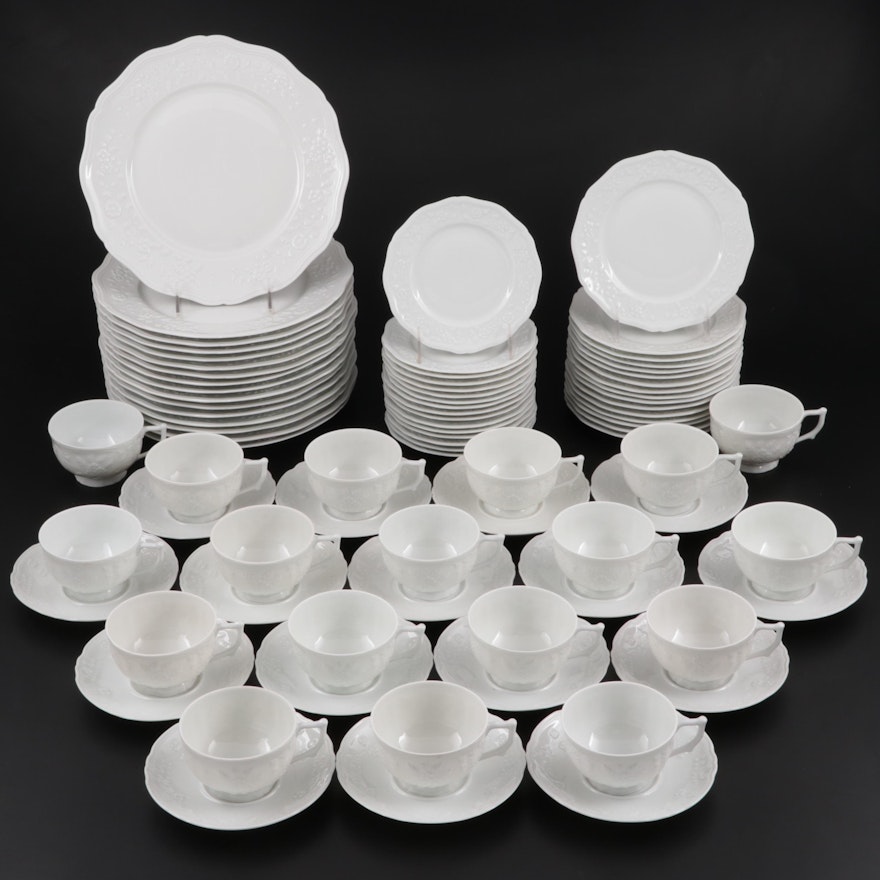 A. Raynaud & Co. Céralene Limoges "Hawthorn" Porcelain Dinnerware, 1986–1996