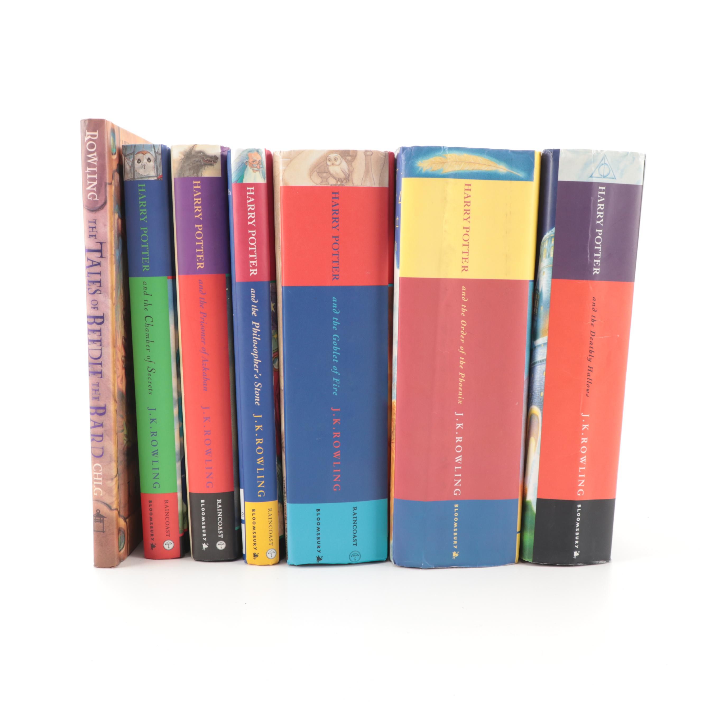 First UK Edition "Harry Potter" Books with Canadian Editions and More