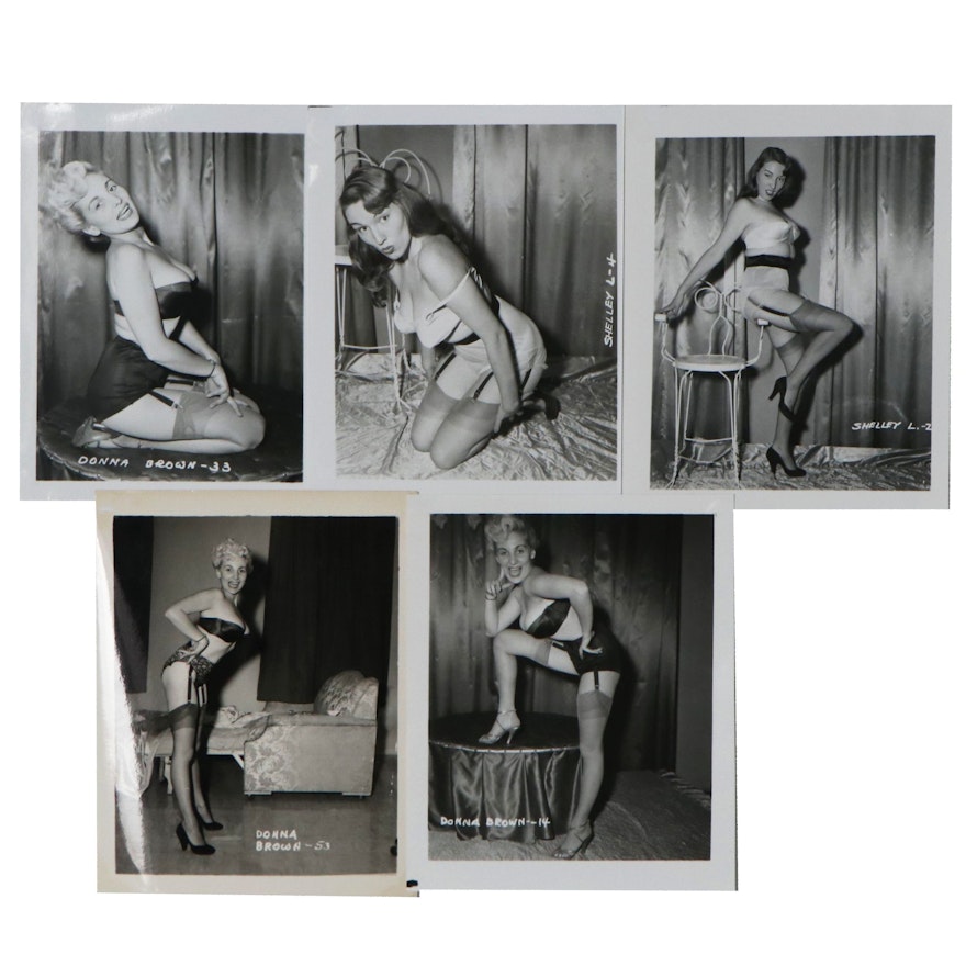 Pin-Up Silver Gelatin Photographs after Irving Klaw