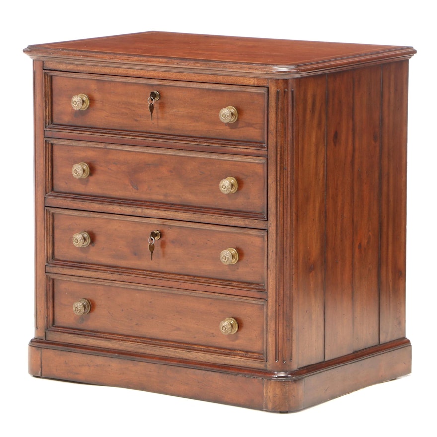 Stanley Furniture Cherrywood Two-Drawer File Cabinet