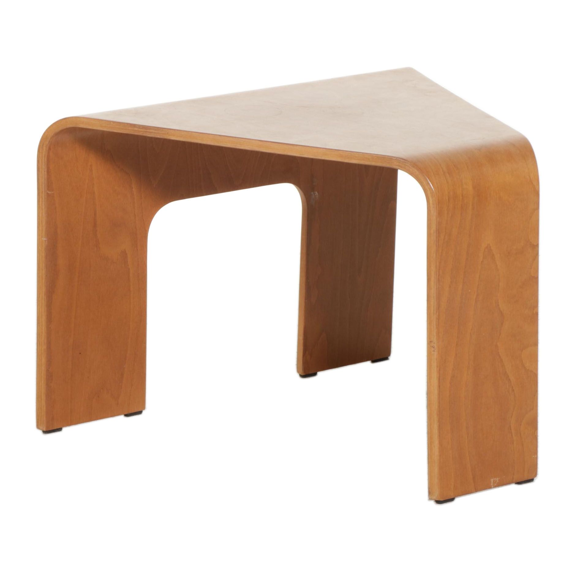 Ekornes "Stressless" Laminated Beech Corner Table