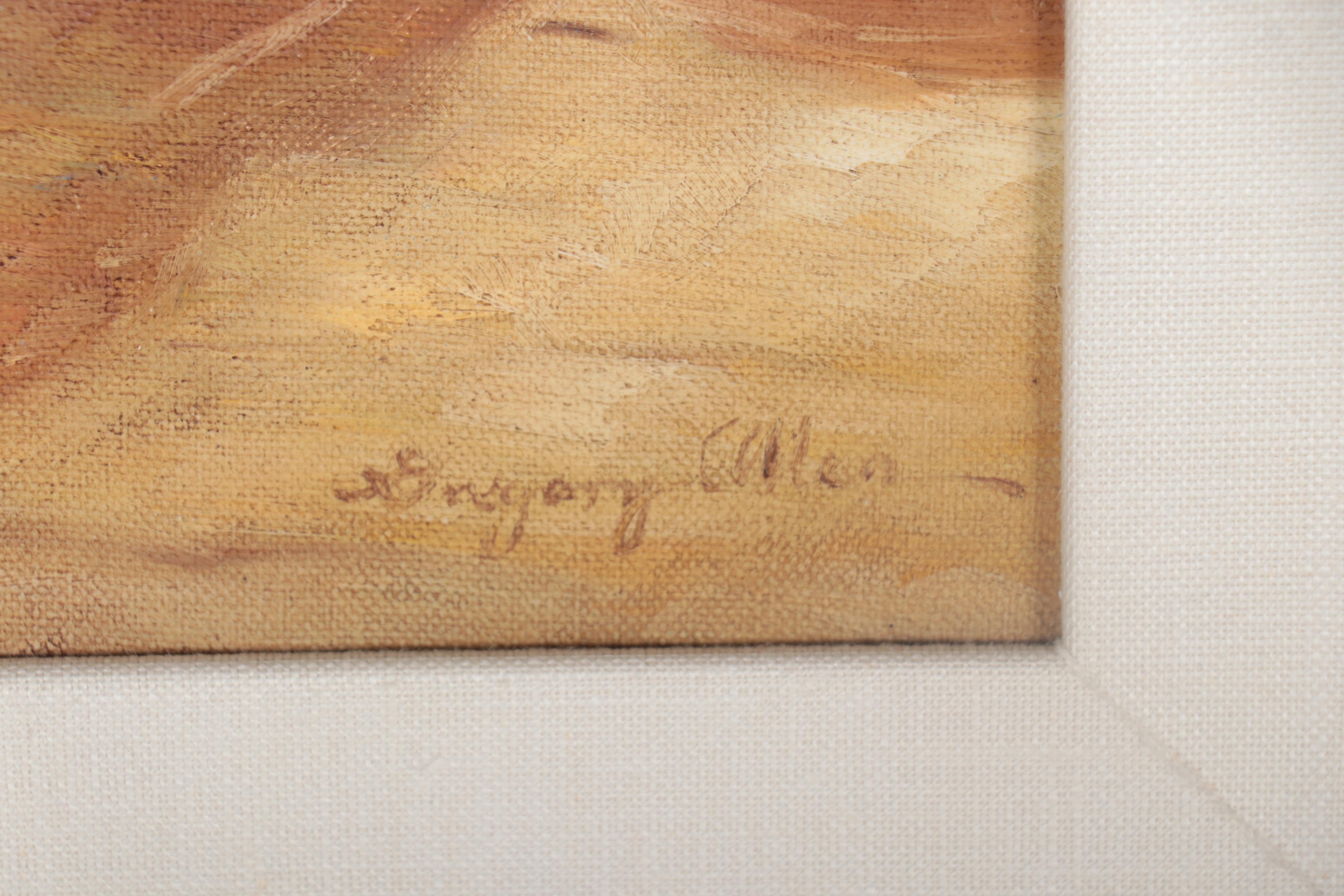 Oil Painting after Philip Wilson Steer "Young Woman at the Beach"