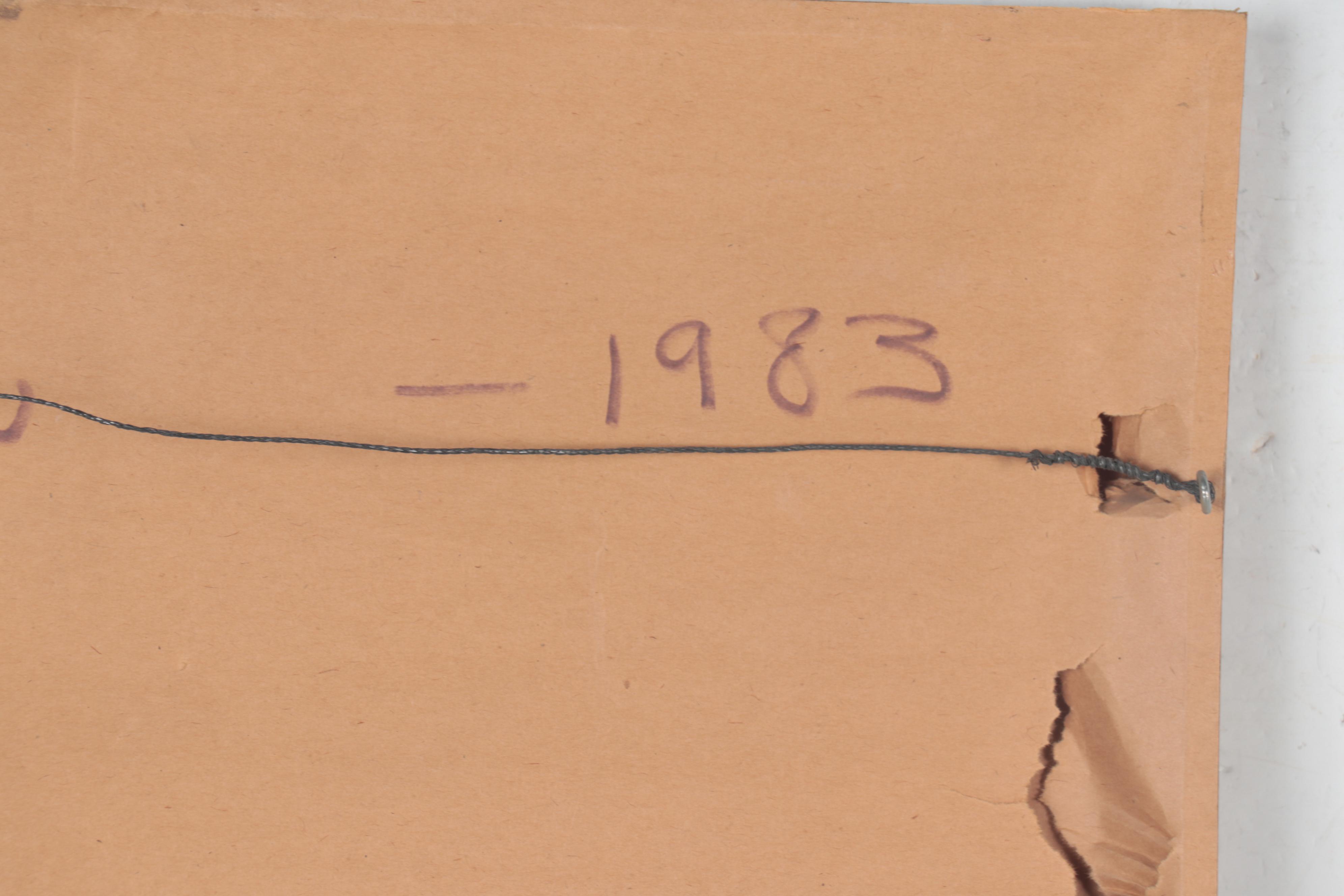 Paul Chidlaw Landscape Watercolor Painting, 1966