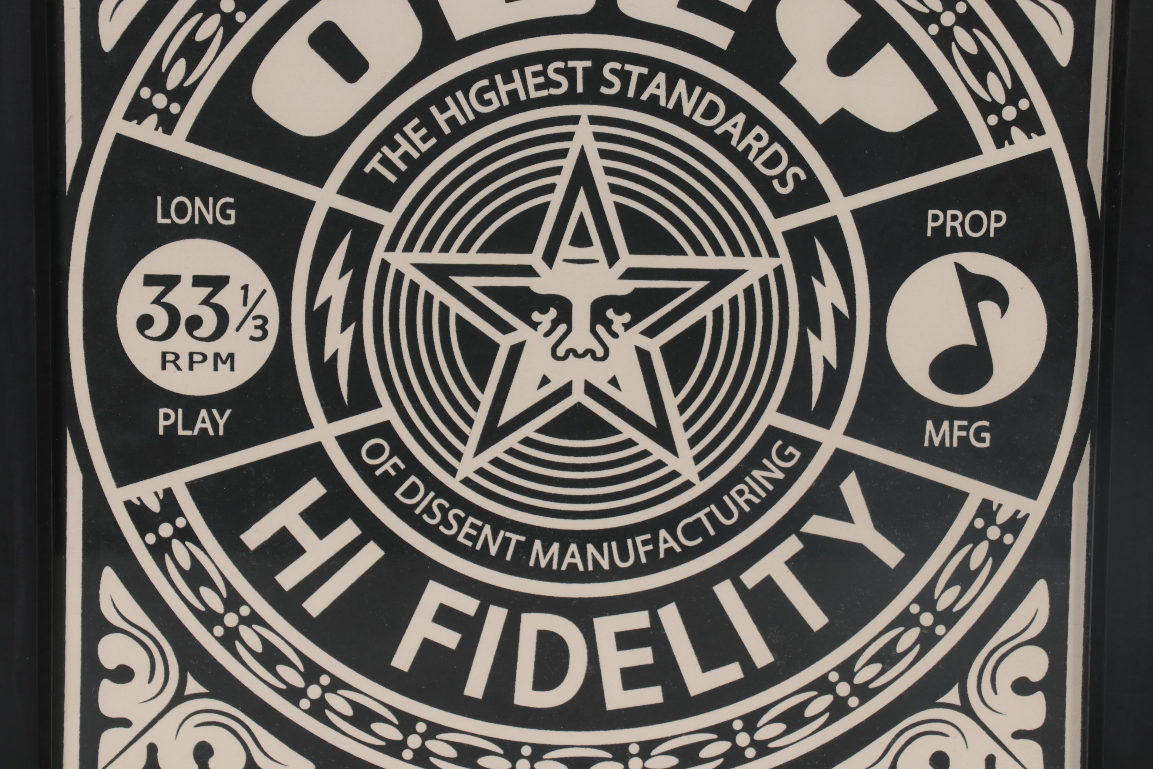 Shepard Fairey Serigraph "Hi Fidelity," 2011