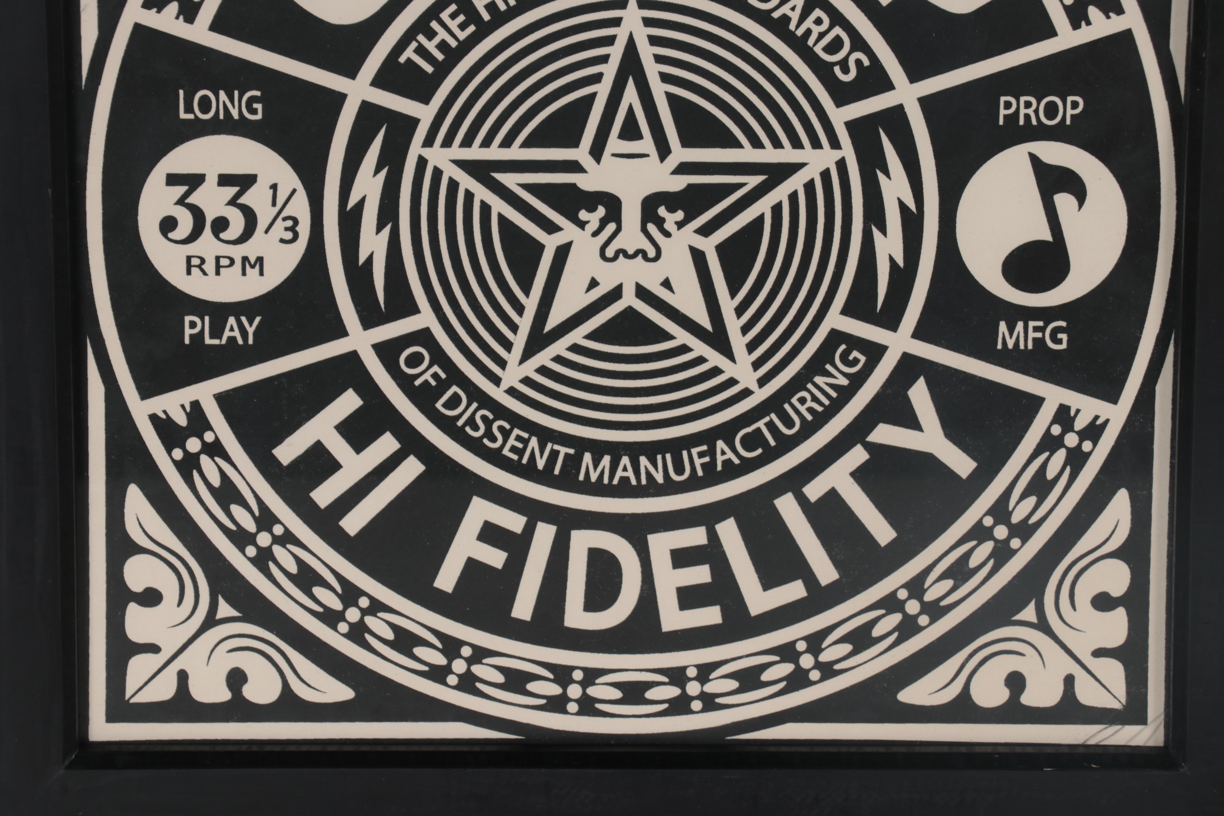 Shepard Fairey Serigraph "Hi Fidelity," 2011
