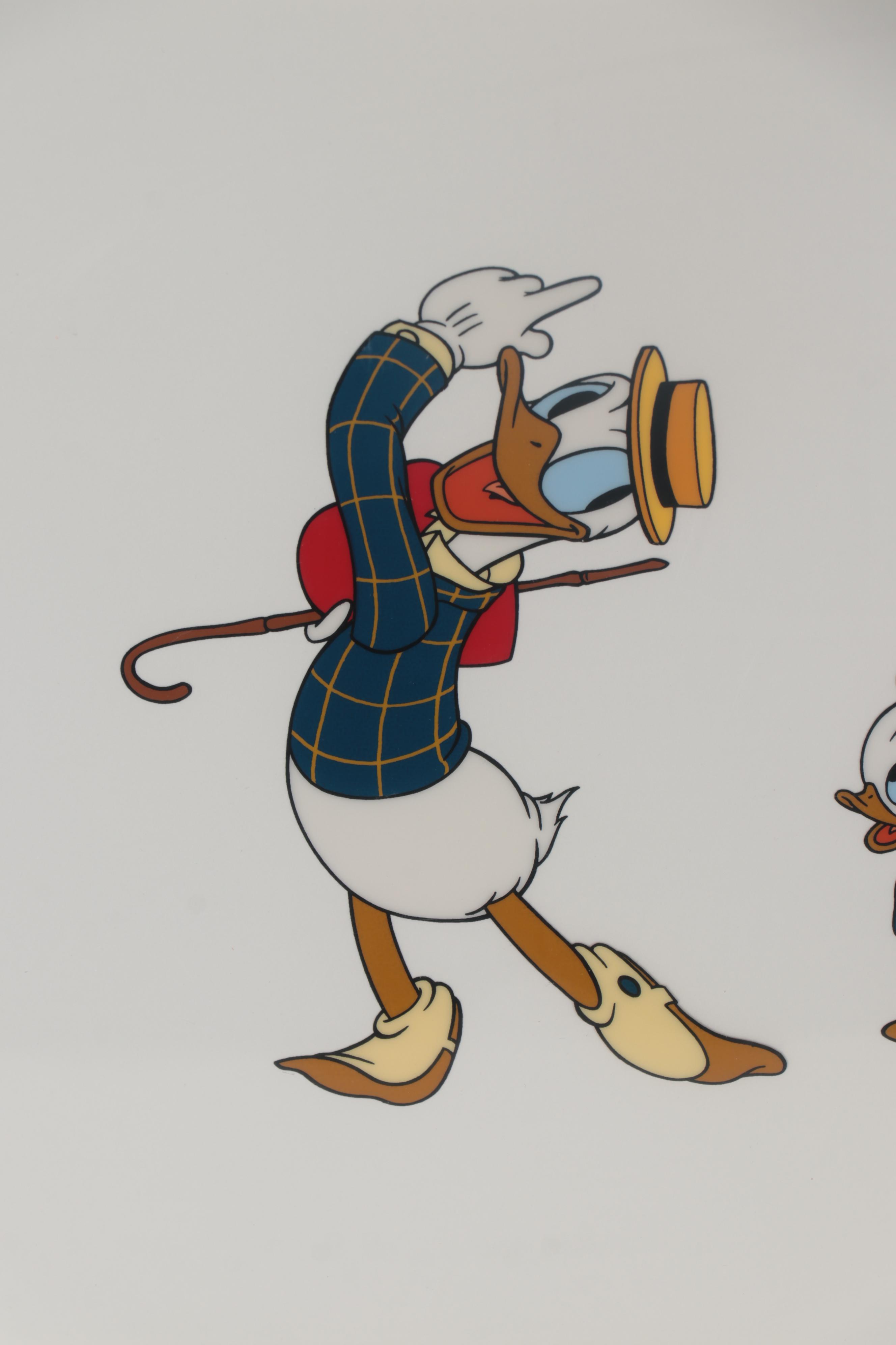 The Walt Disney Company Sericel "Mr. Duck Steps Out"