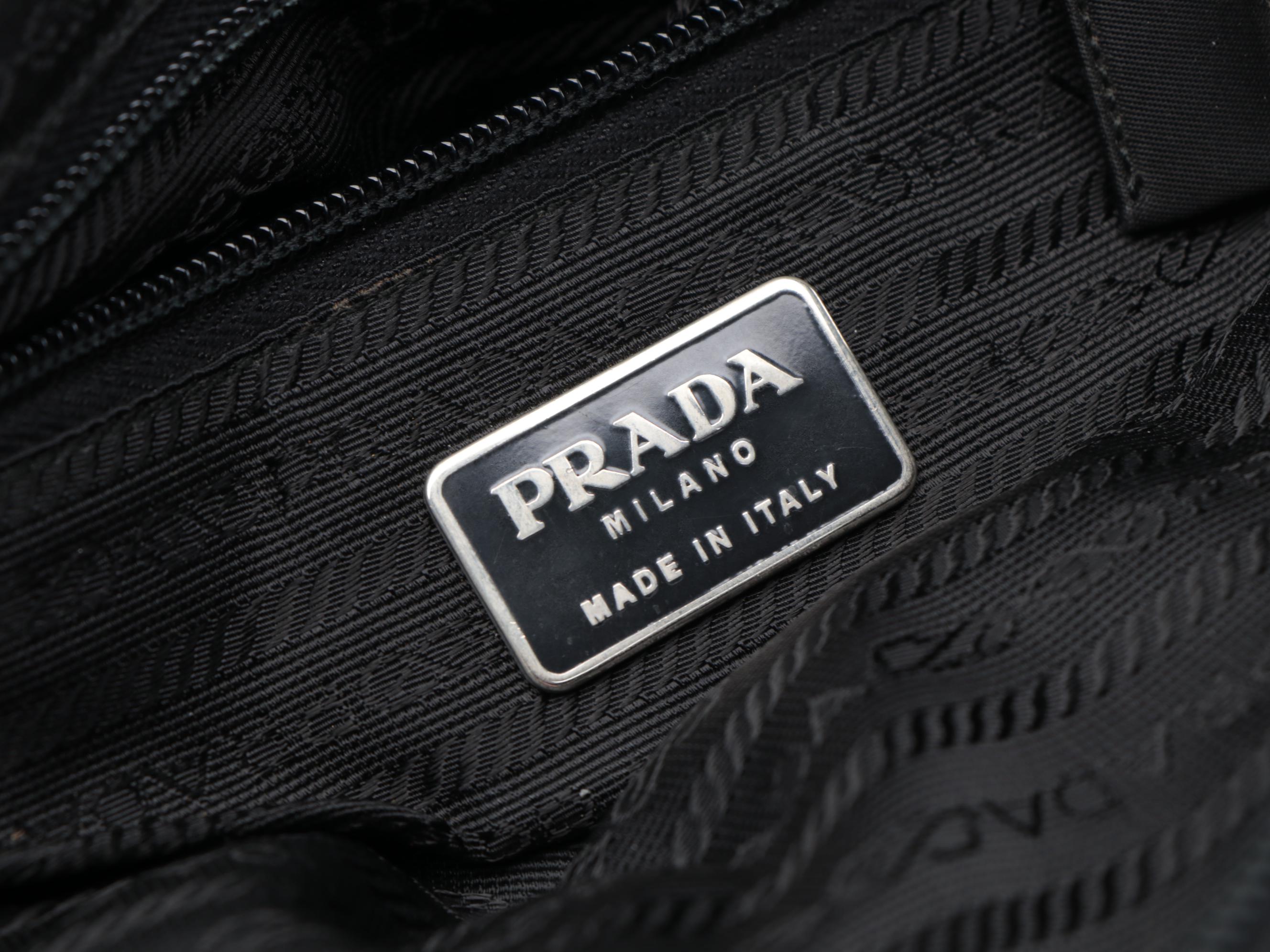 Prada Mini Backpack in Black Tessuto Nylon