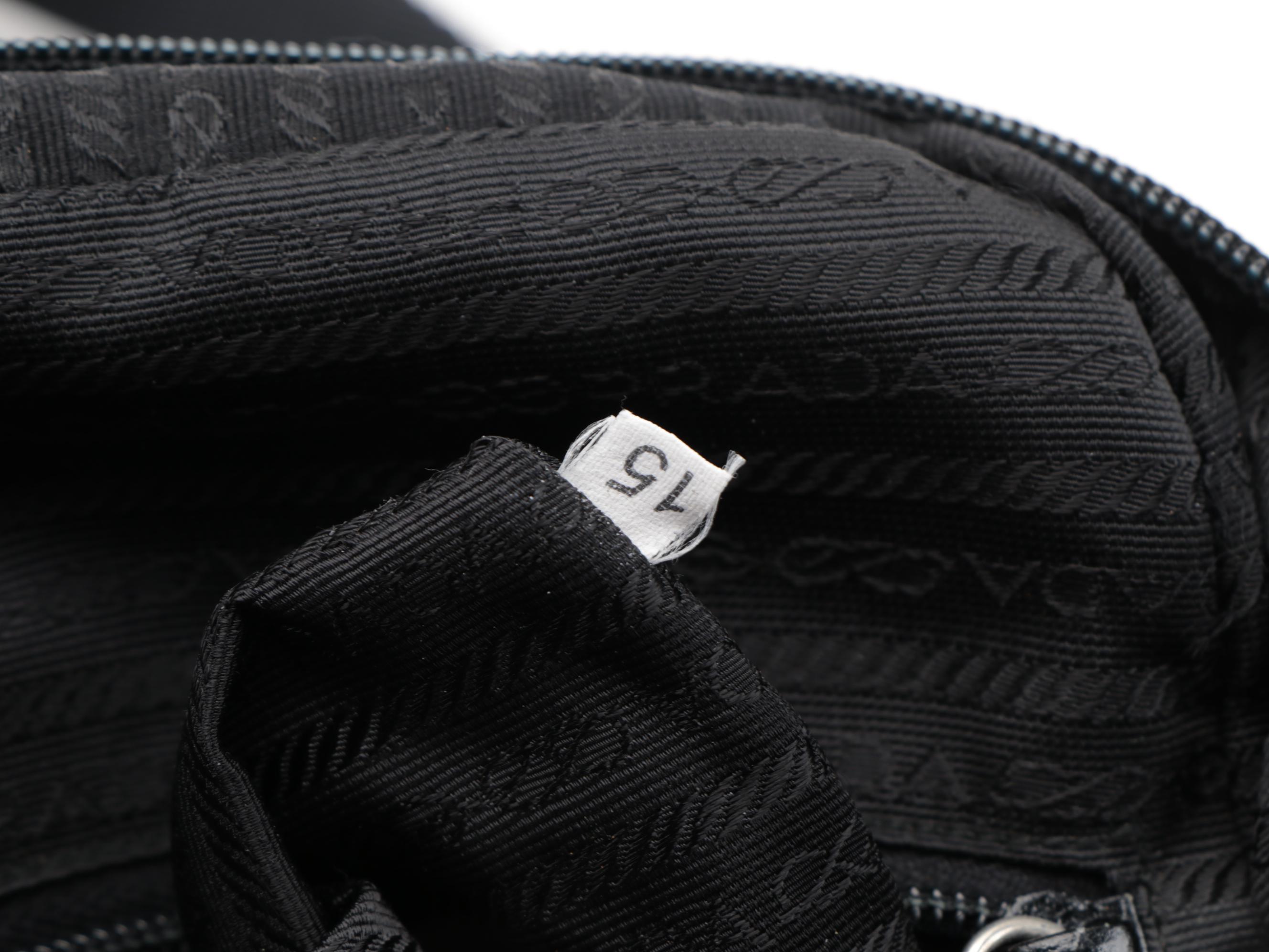 Prada Mini Backpack in Black Tessuto Nylon