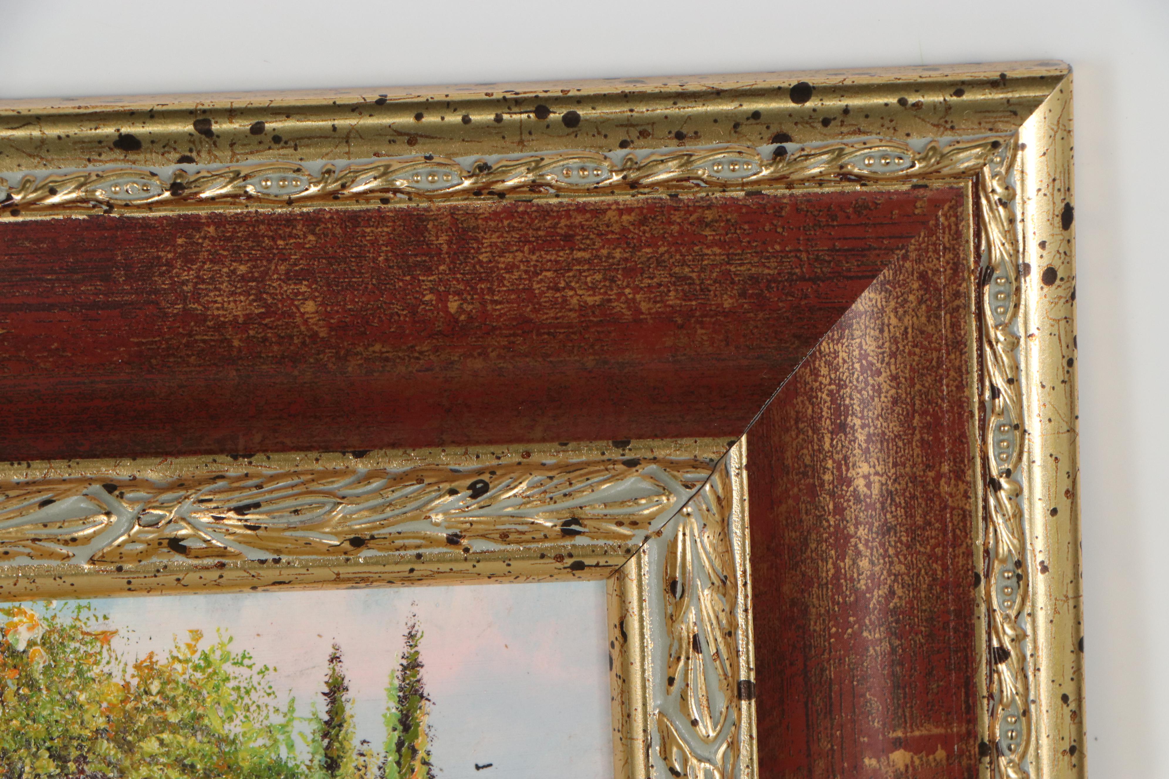 Aldo Soleri Oil Painting "Paesaggio"