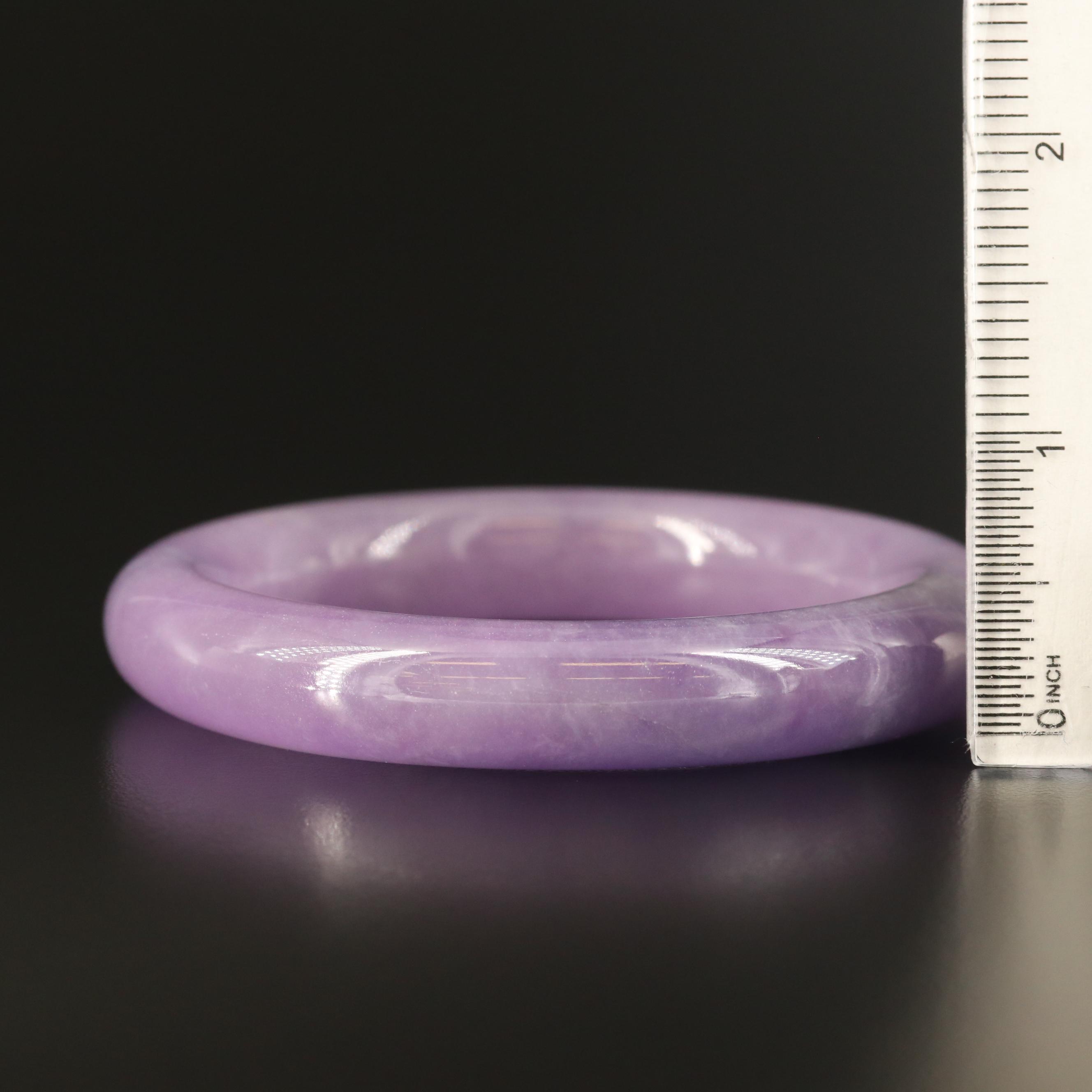 Jadeite Hololith Bangle