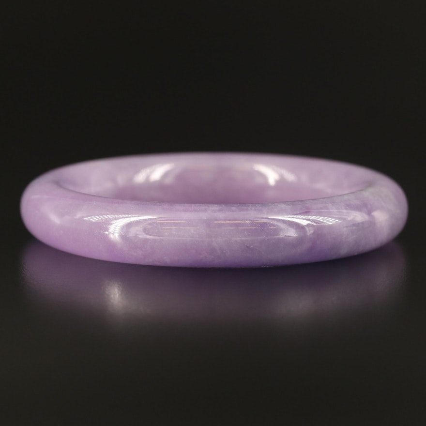 Jadeite Hololith Bangle