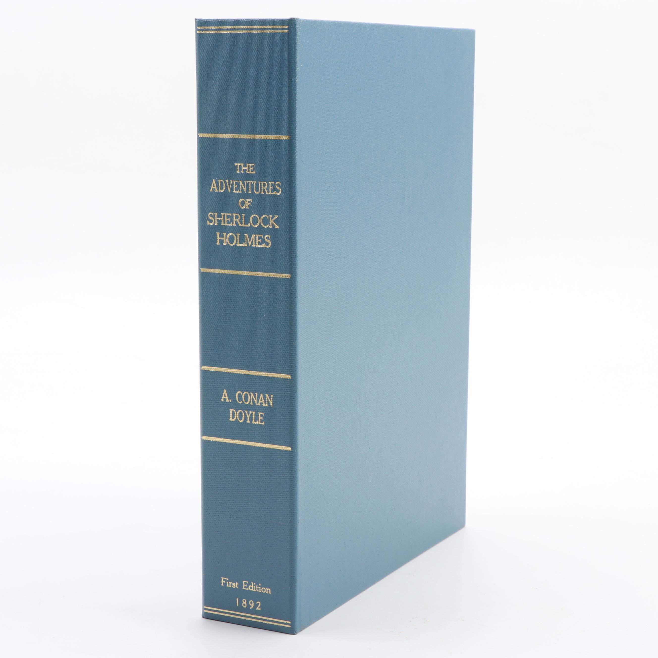 First UK Edition "The Adventures of Sherlock Holmes" by A. C. Doyle, 1892