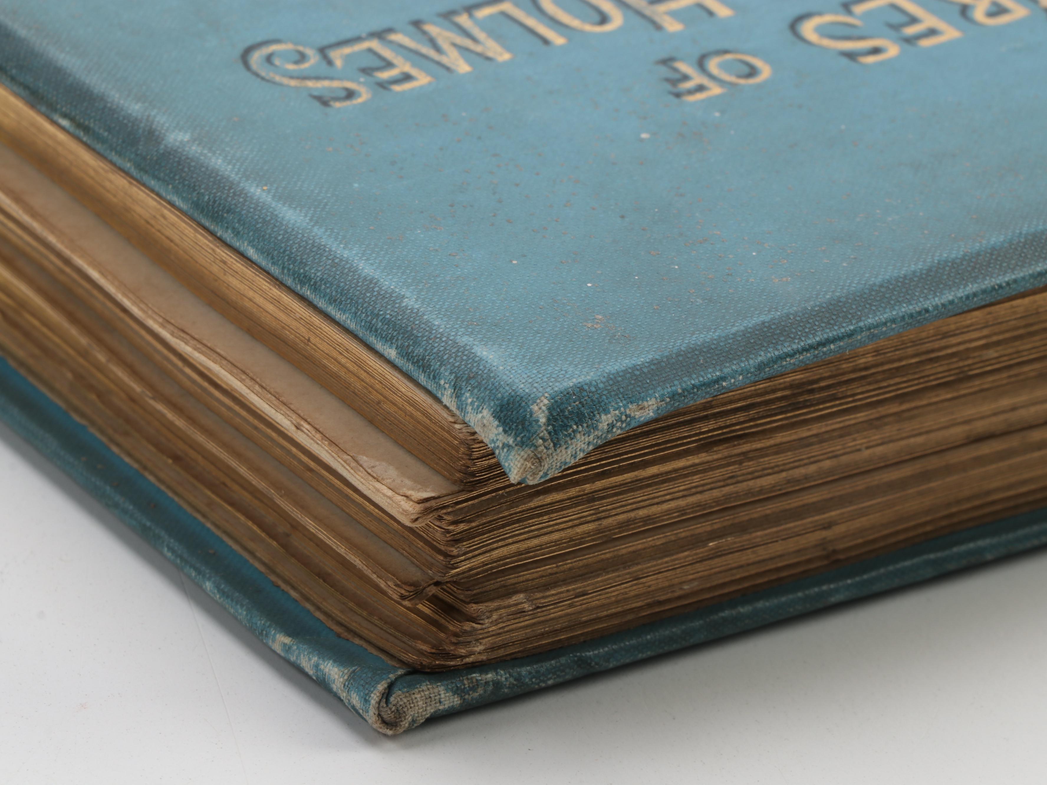 First UK Edition "The Adventures of Sherlock Holmes" by A. C. Doyle, 1892