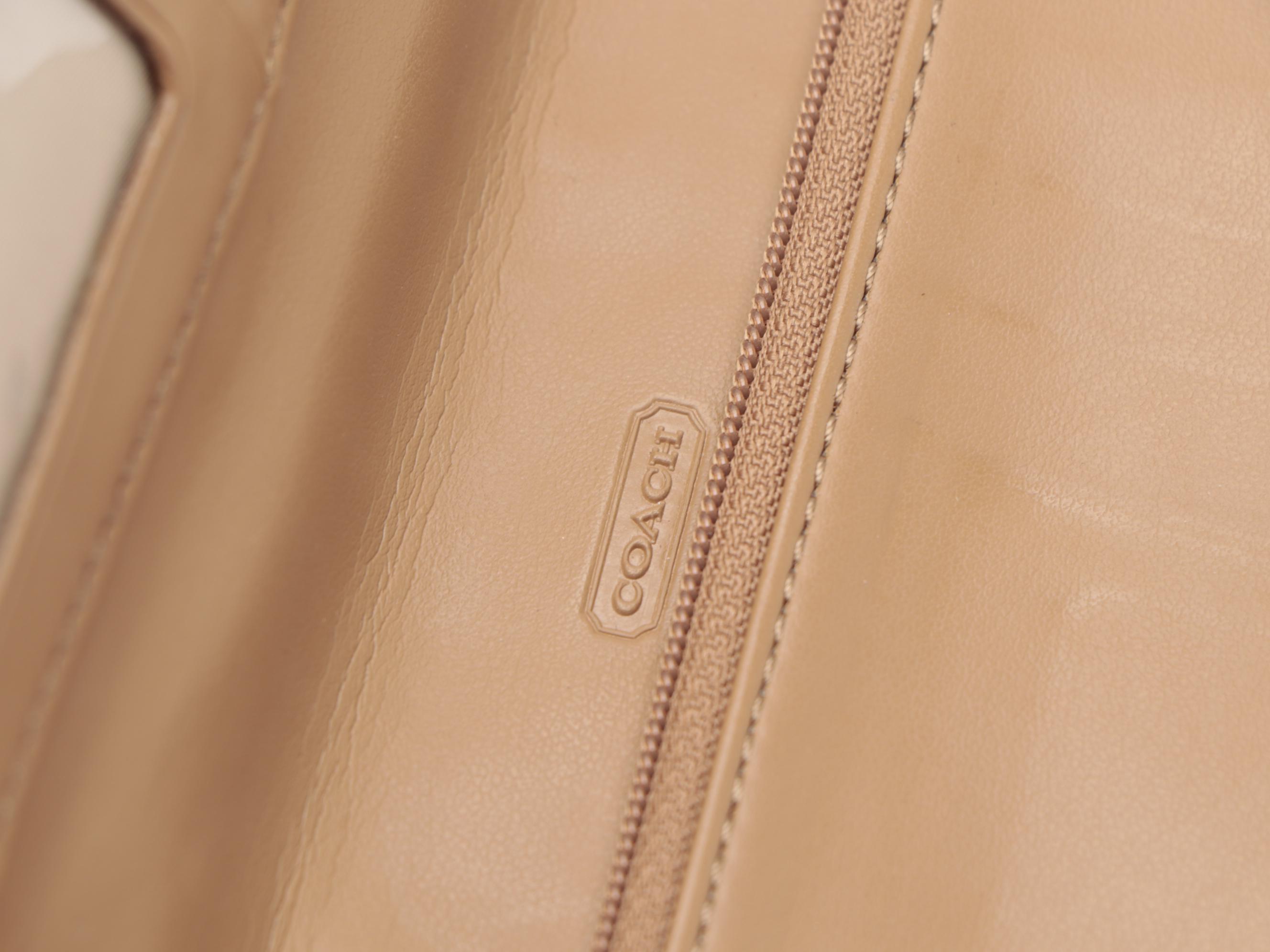 Coach Dylan Crossbody Swing Bag in Signature Canvas with Red Leather Trim