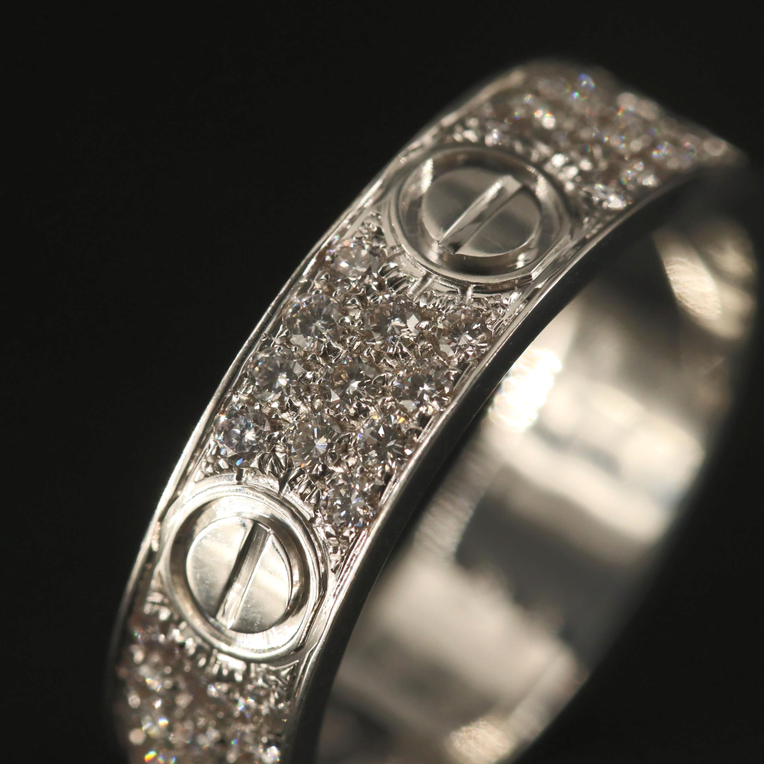 Cartier "Love" 18K 1.00 CTW Diamond Eternity Band