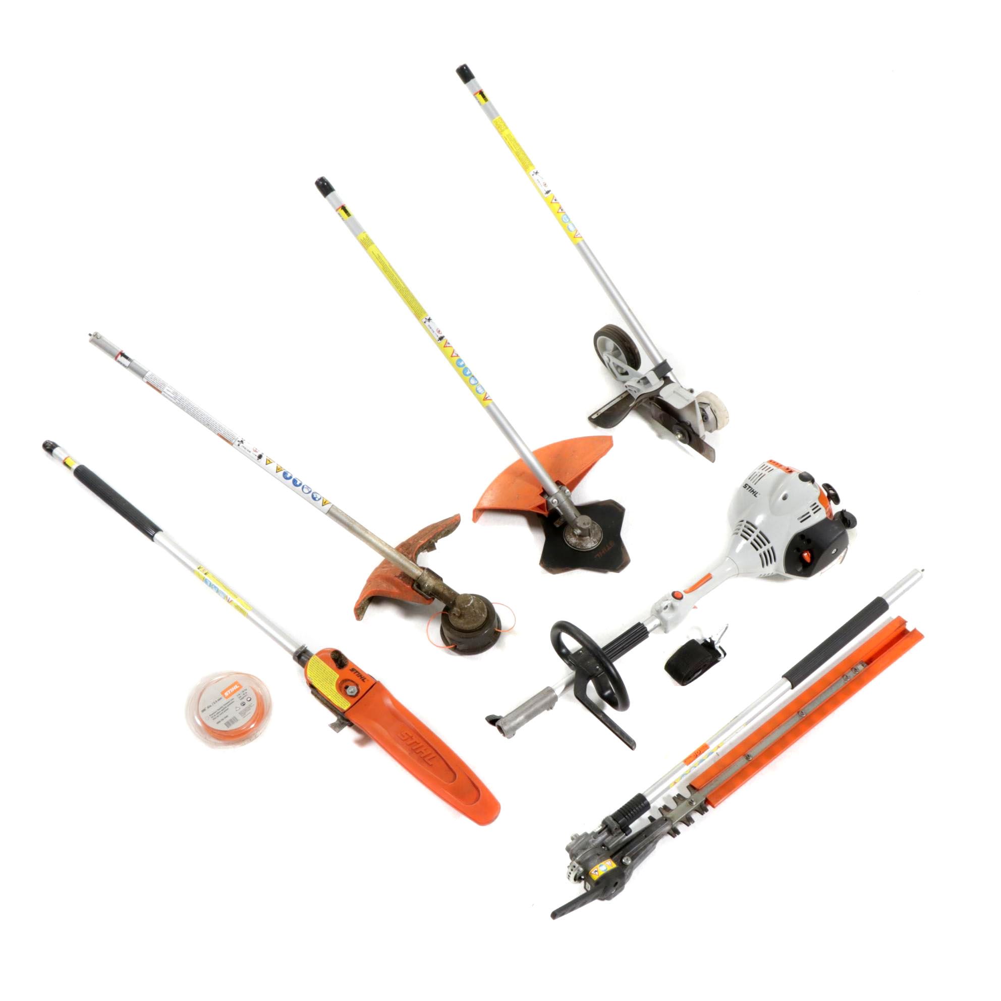 Stihl MK56RC-E Kombi-System Weed Trimmer, Edger, and Other Garden Tools