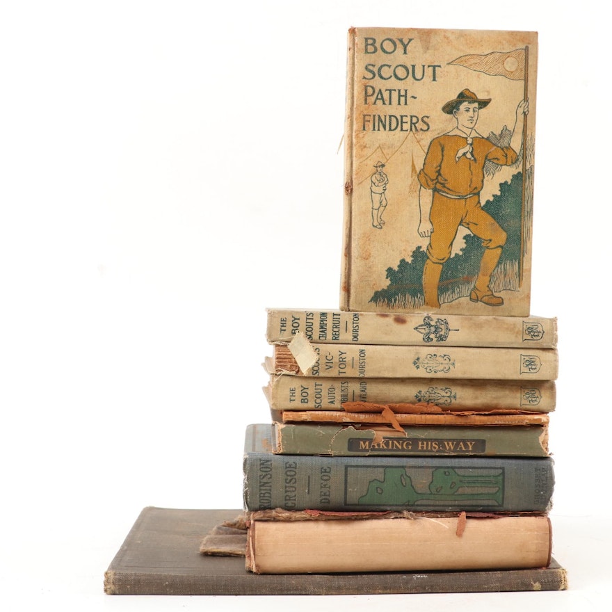 "Boy Scouts" Novels and More Children's Books, Early 20th Century