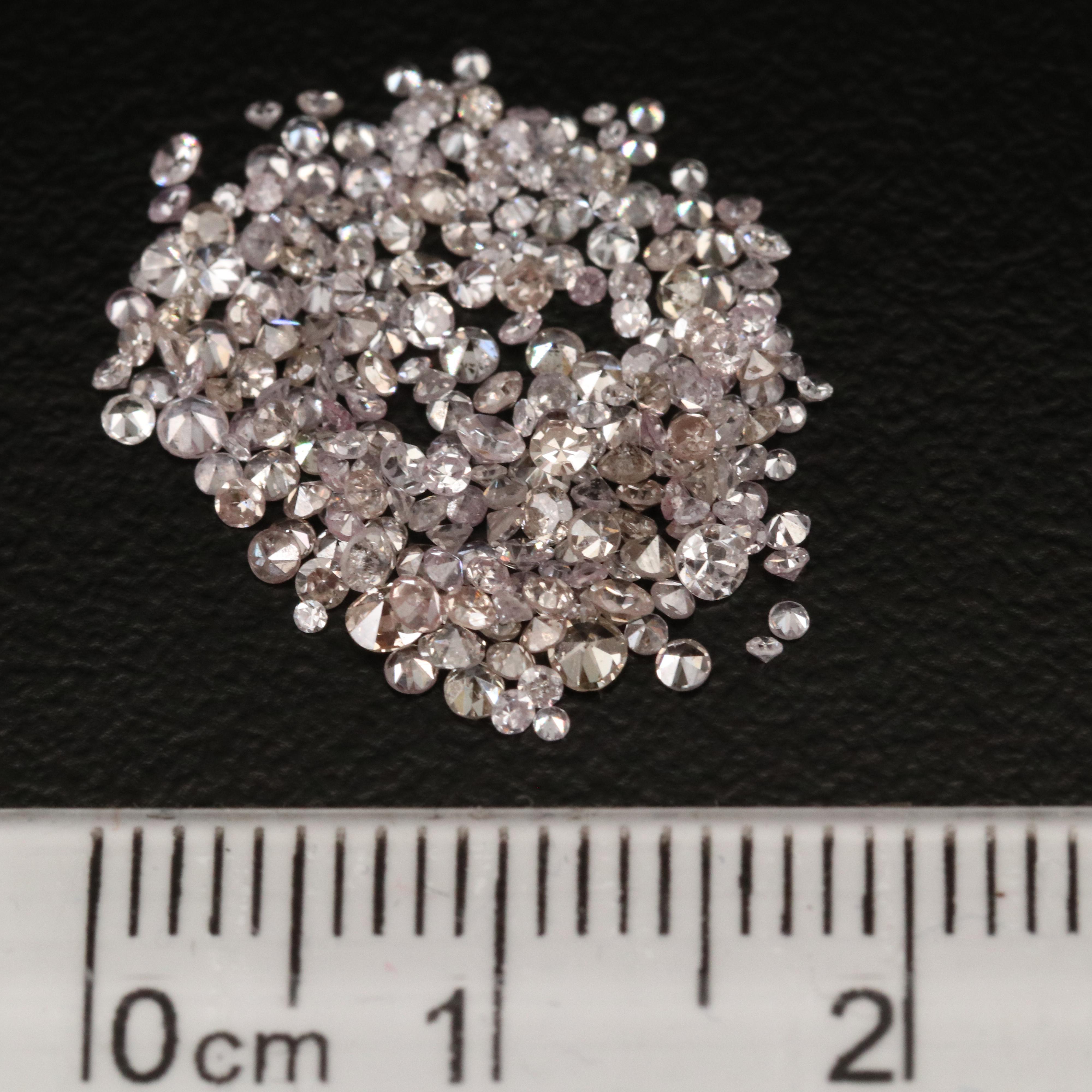 Loose 2.32 CTW Single Cut Diamonds