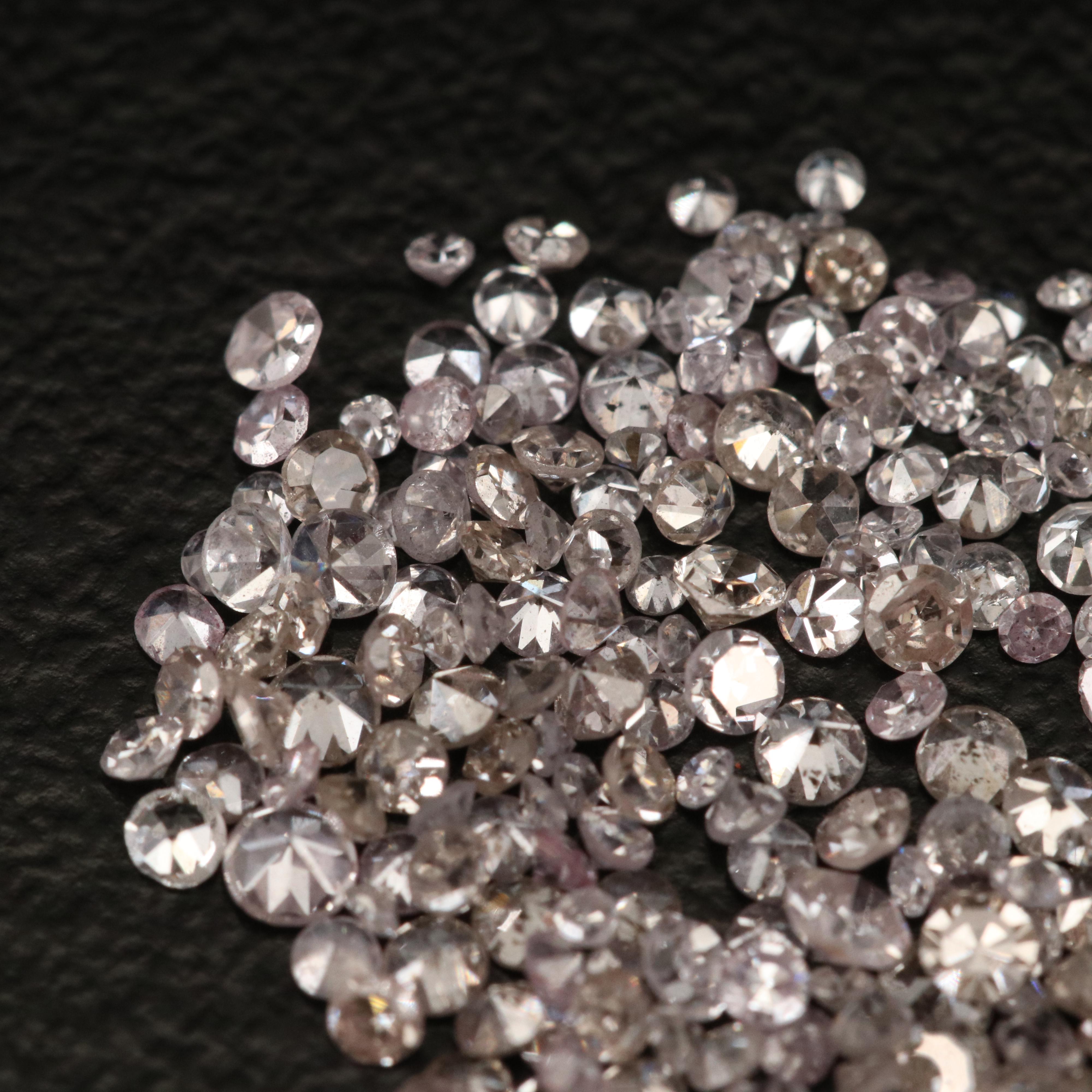 Loose 2.32 CTW Single Cut Diamonds