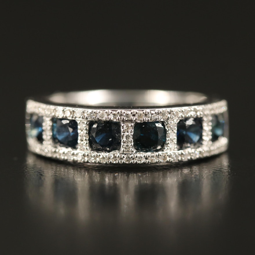 EFFY 14K Sapphire and Diamond Ring
