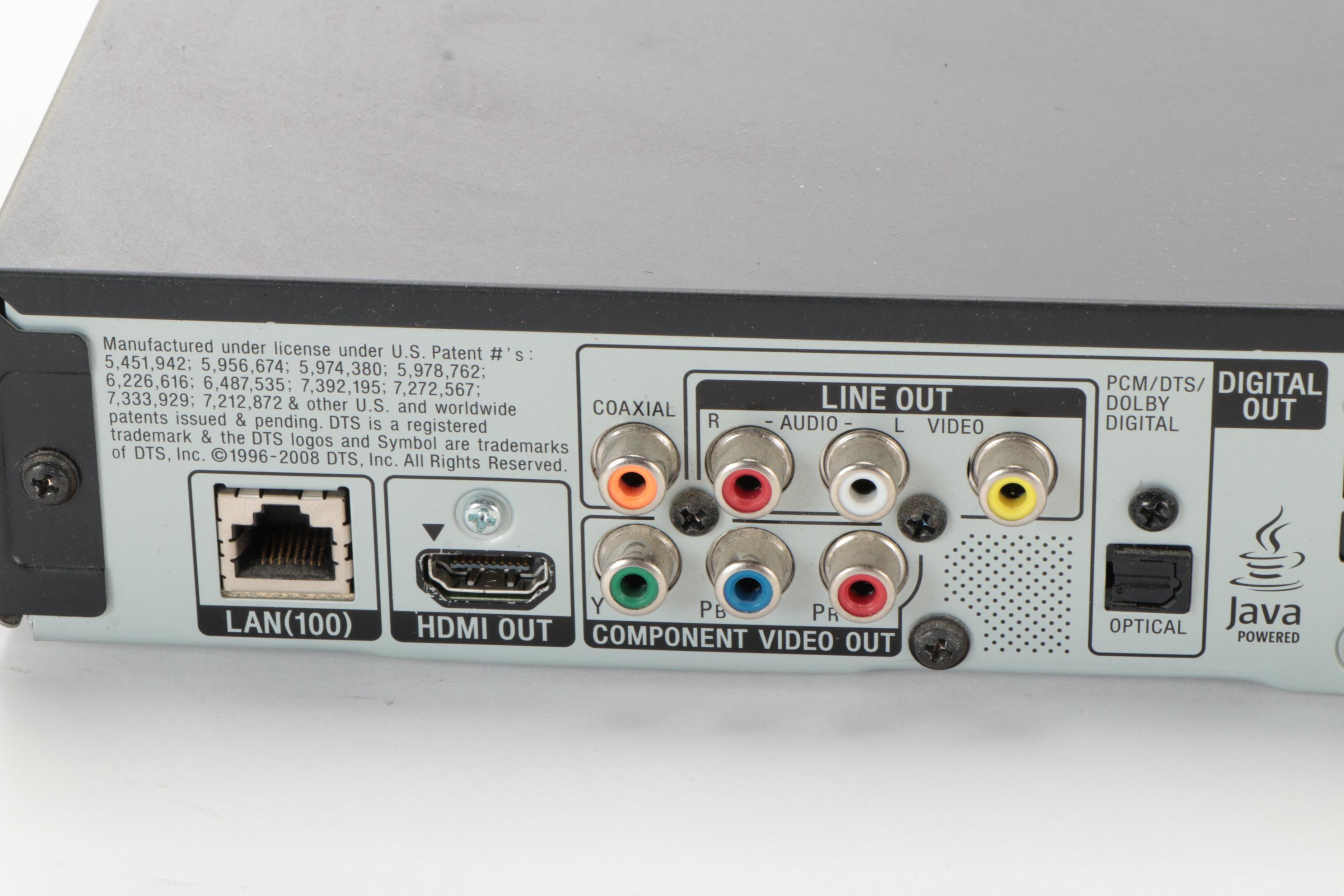 Sony SA-CT60 Soundbar and Subwoofer with BDP-S360 Blu-ray Player