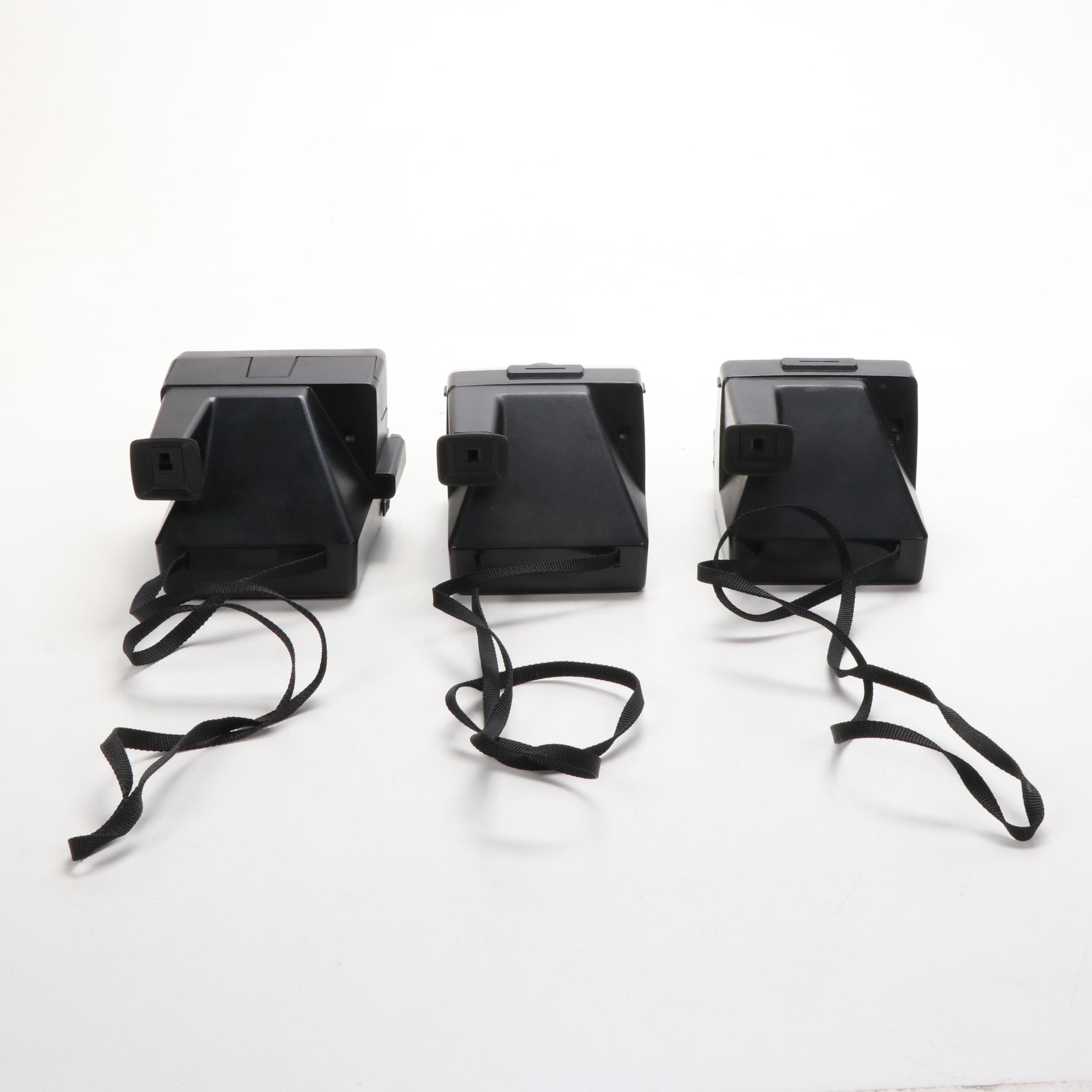Polaroid Land Cameras with Accessories