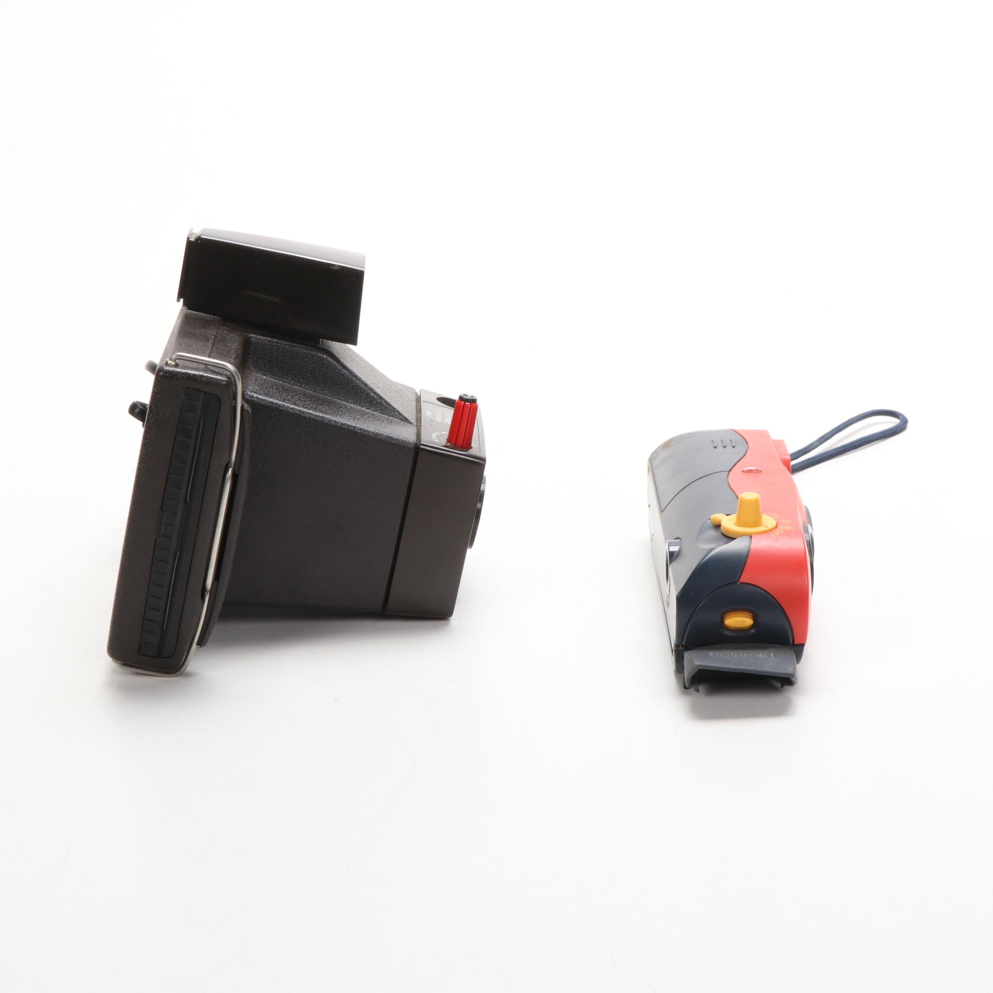 Polaroid Land Cameras with Accessories