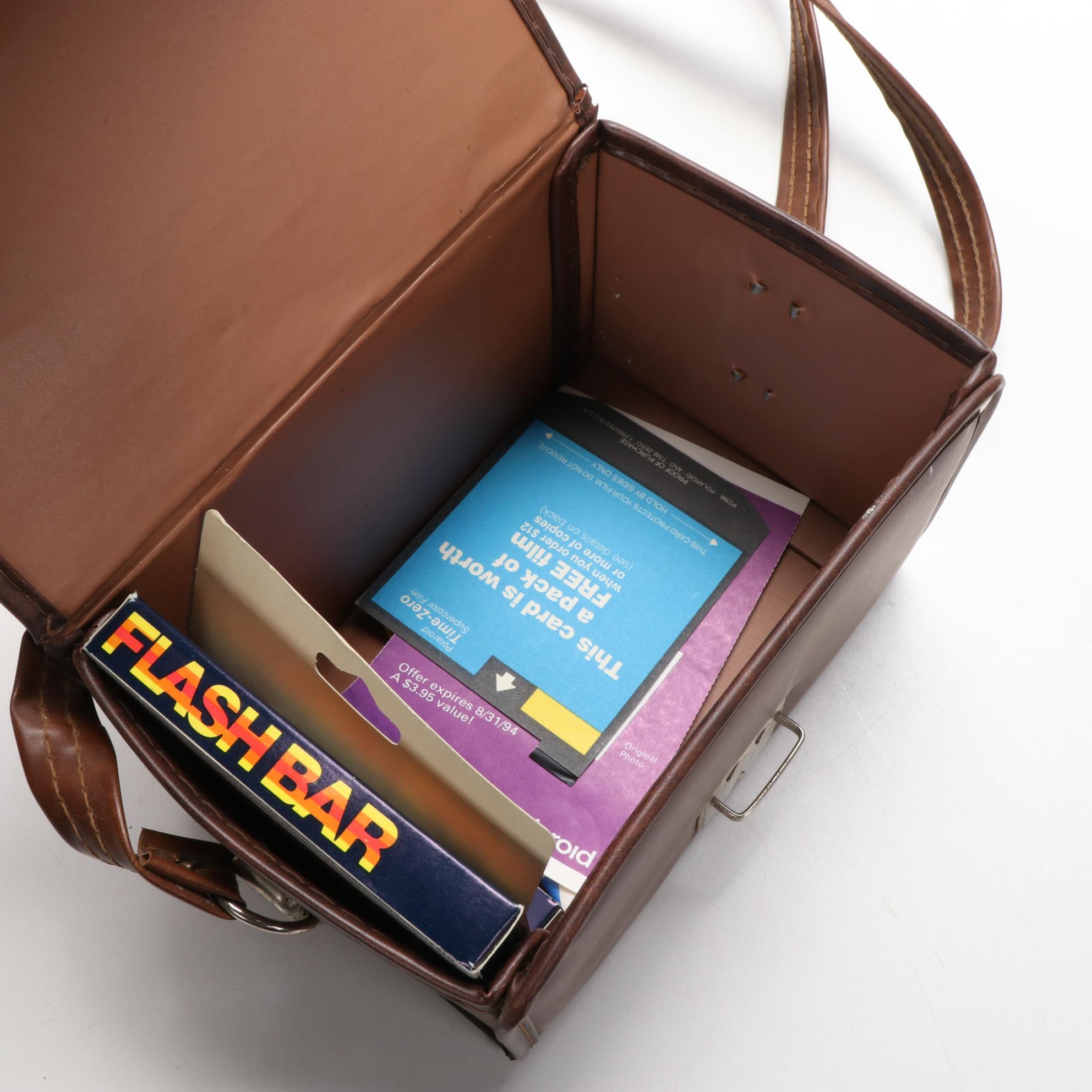 Polaroid Land Cameras with Accessories