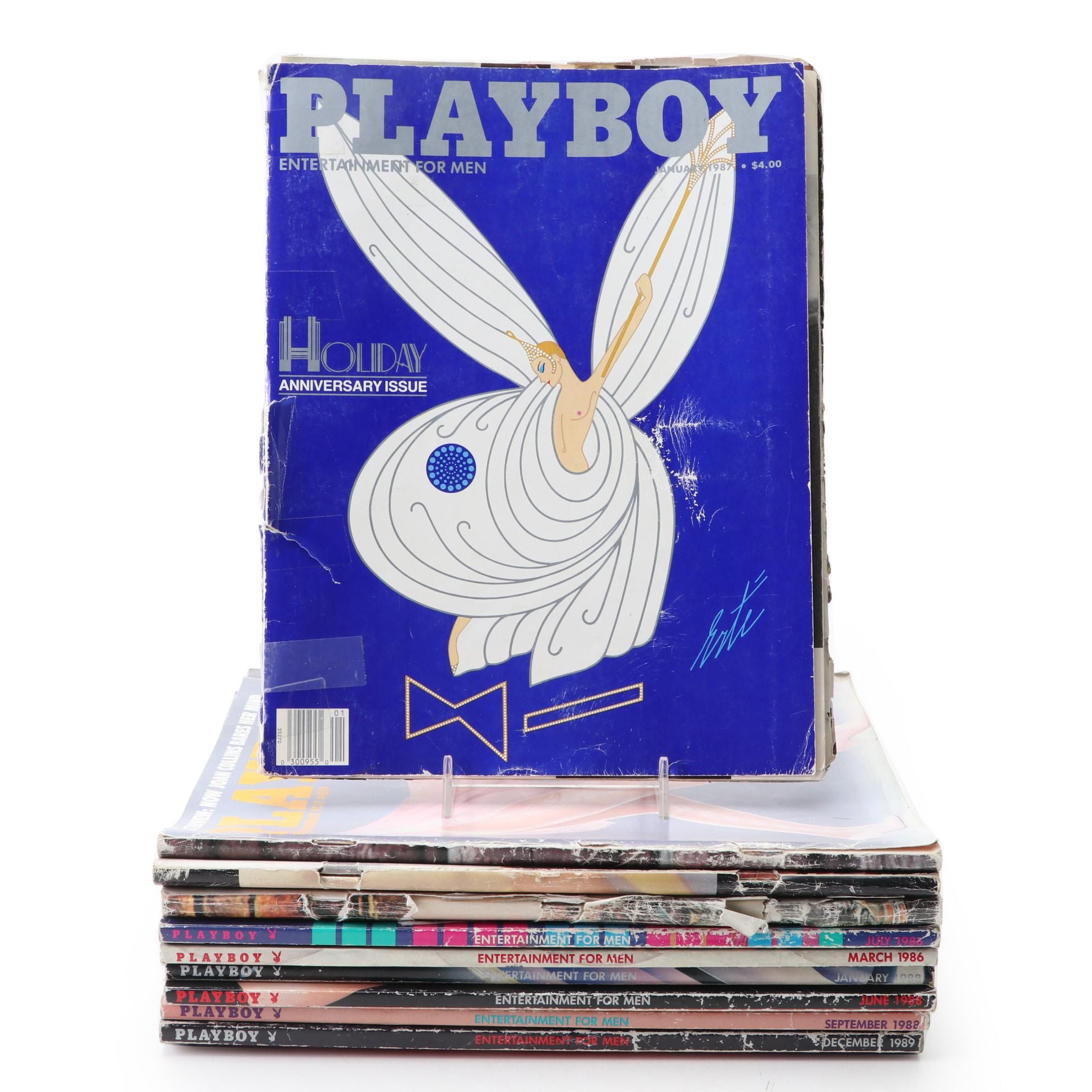 "Playboy" Magazines Including Suzanne Somers, Sally Field and Others