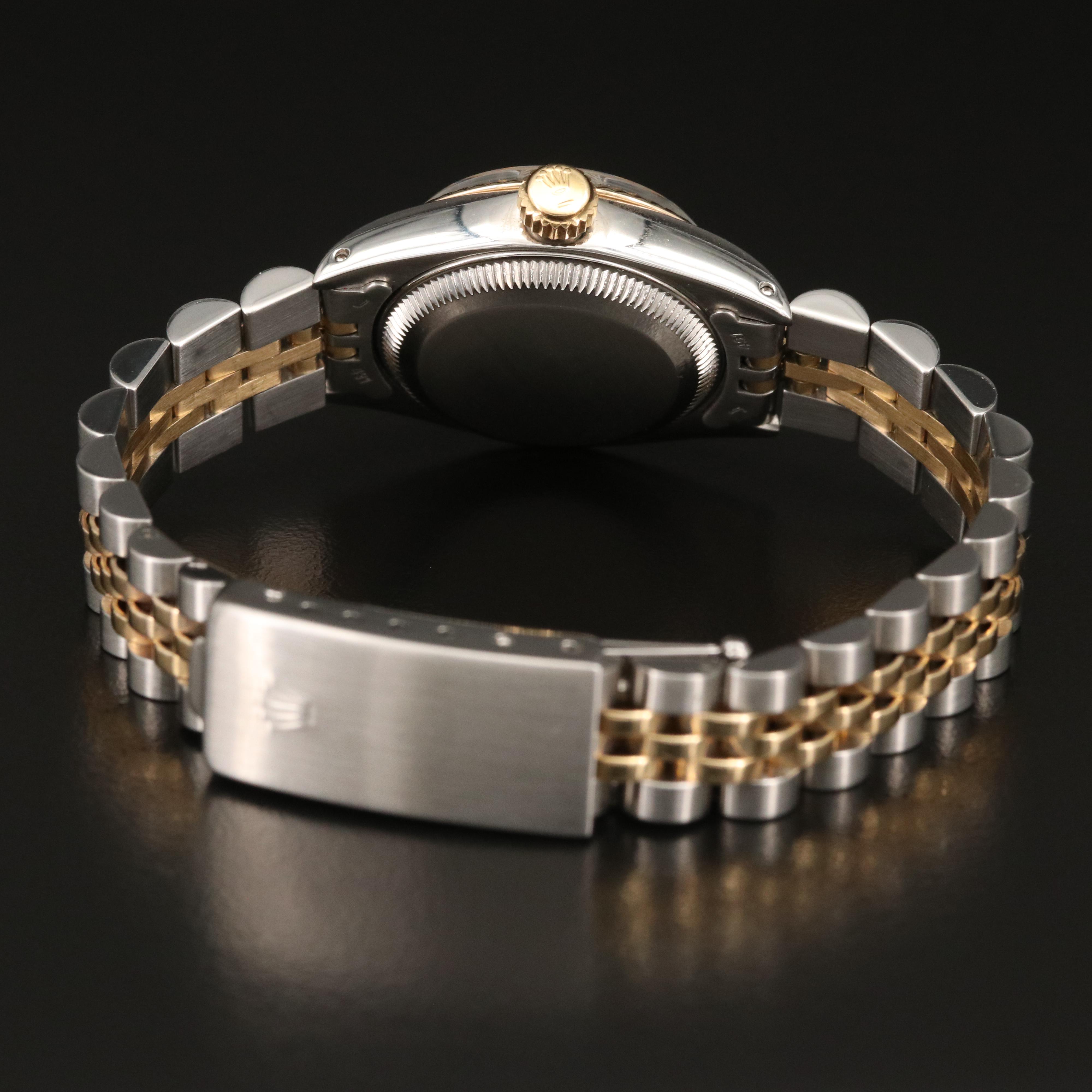 1979 Rolex Date 6917 14K Gold and Stainless Steel Automatic Watch