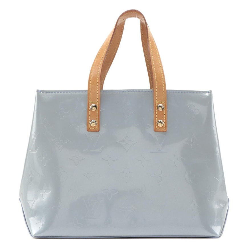 Louis Vuitton Reade PM Tote in Lavender Monogram Vernis and Vachetta Leather