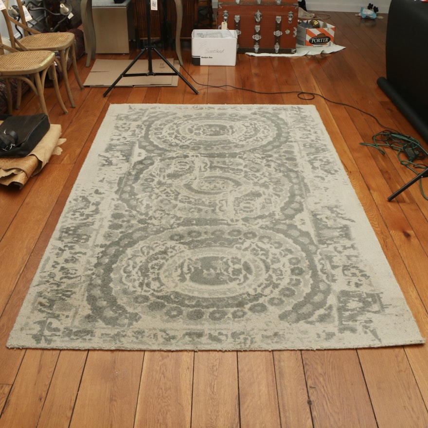 5' x 8' Hand-Tufted Kaleen "Bosworth" Printed Area Rug