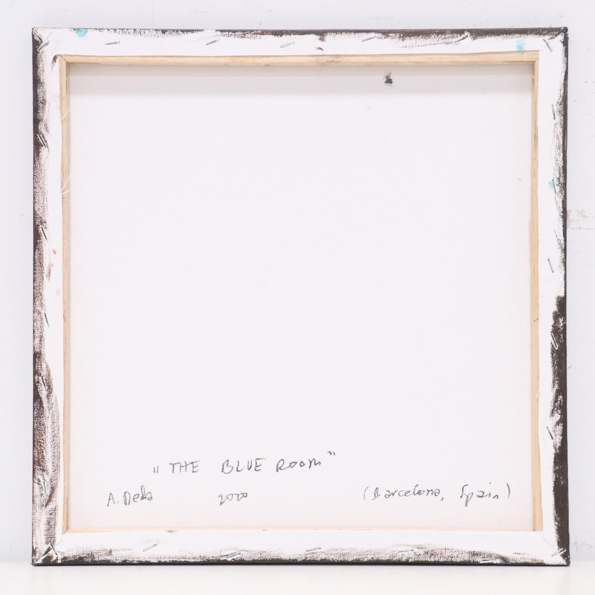 Adam Deda Oil Painting "The Blue Room"