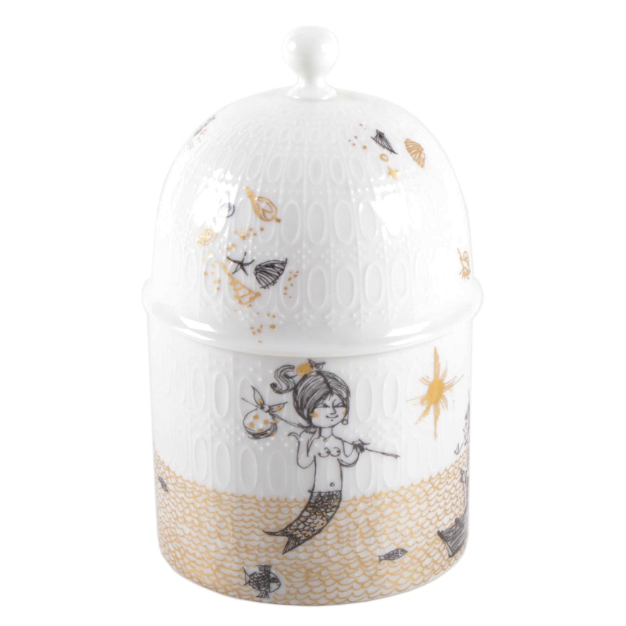 Raymond Peynet for Rosenthal Porcelain Lidded Candy Box